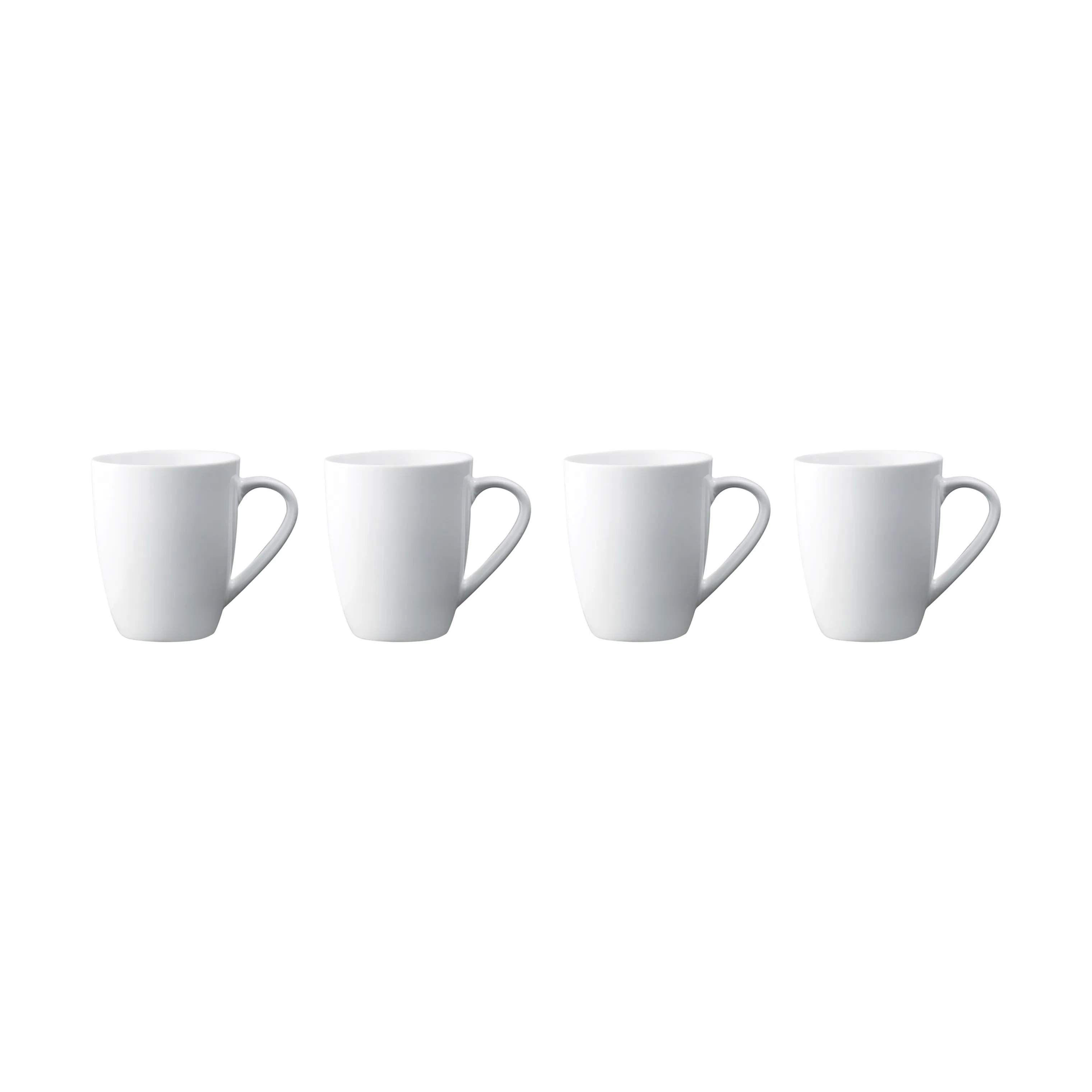 Café Krus - 4 stk., hvid, large