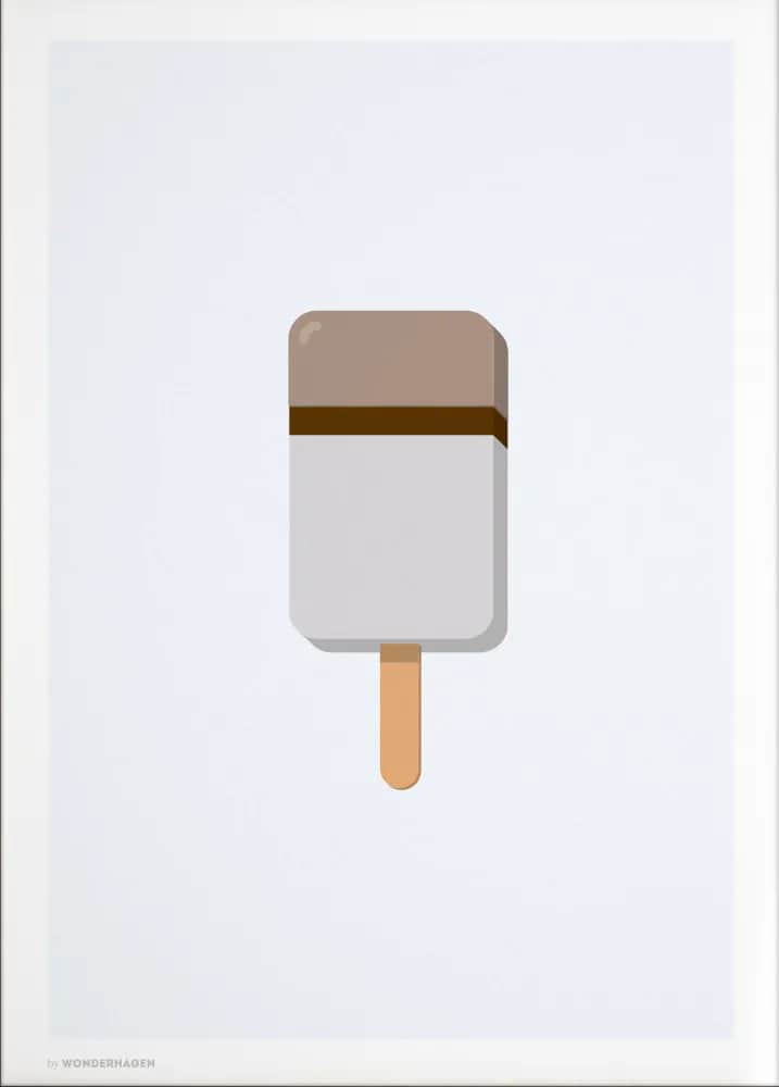 Poster&Frame Plakater Plakat Kong Fu i B70 x L100 cm, 1