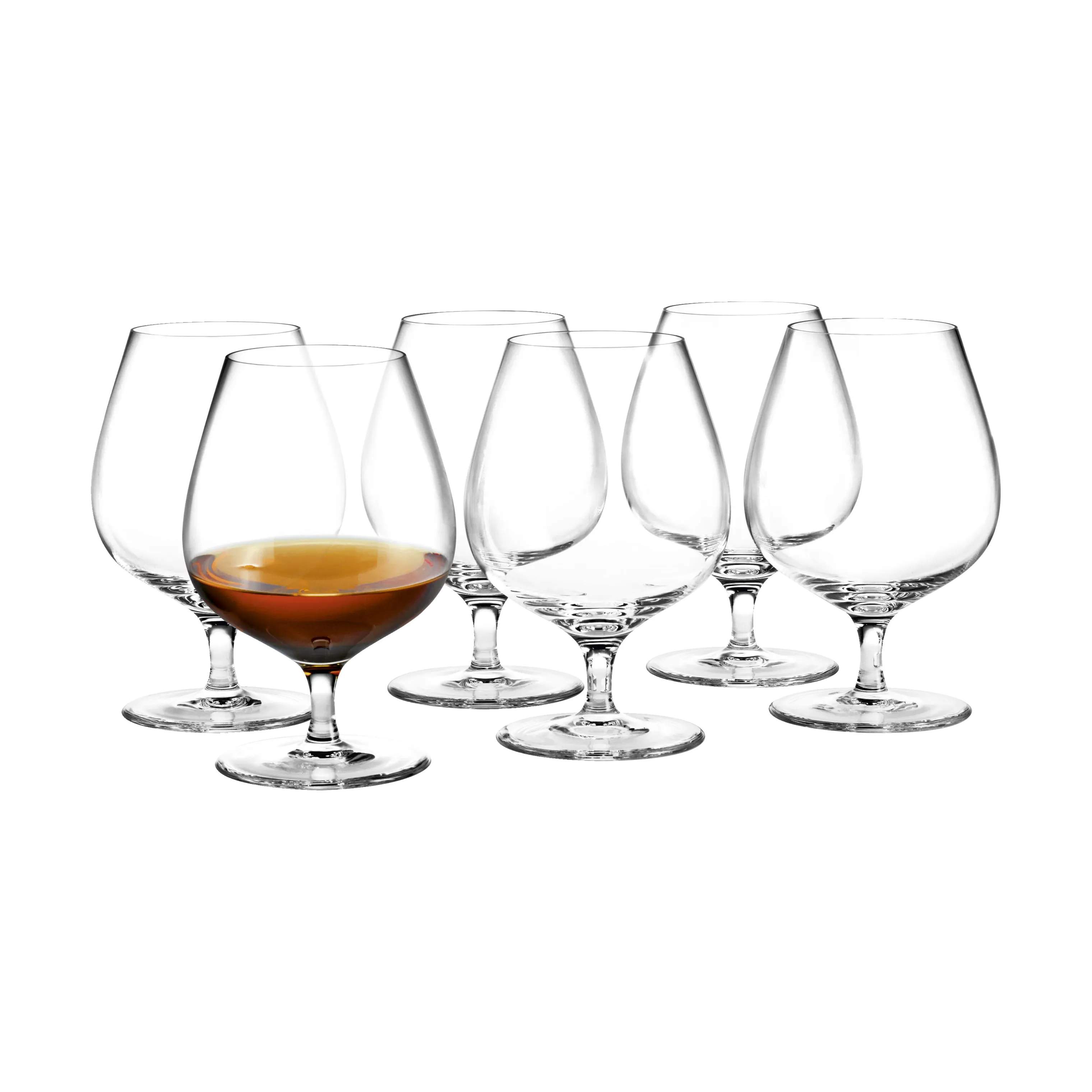 Holmegaard Cognacglas Cabernet Cognacglas - 6 stk. i Klar, 1