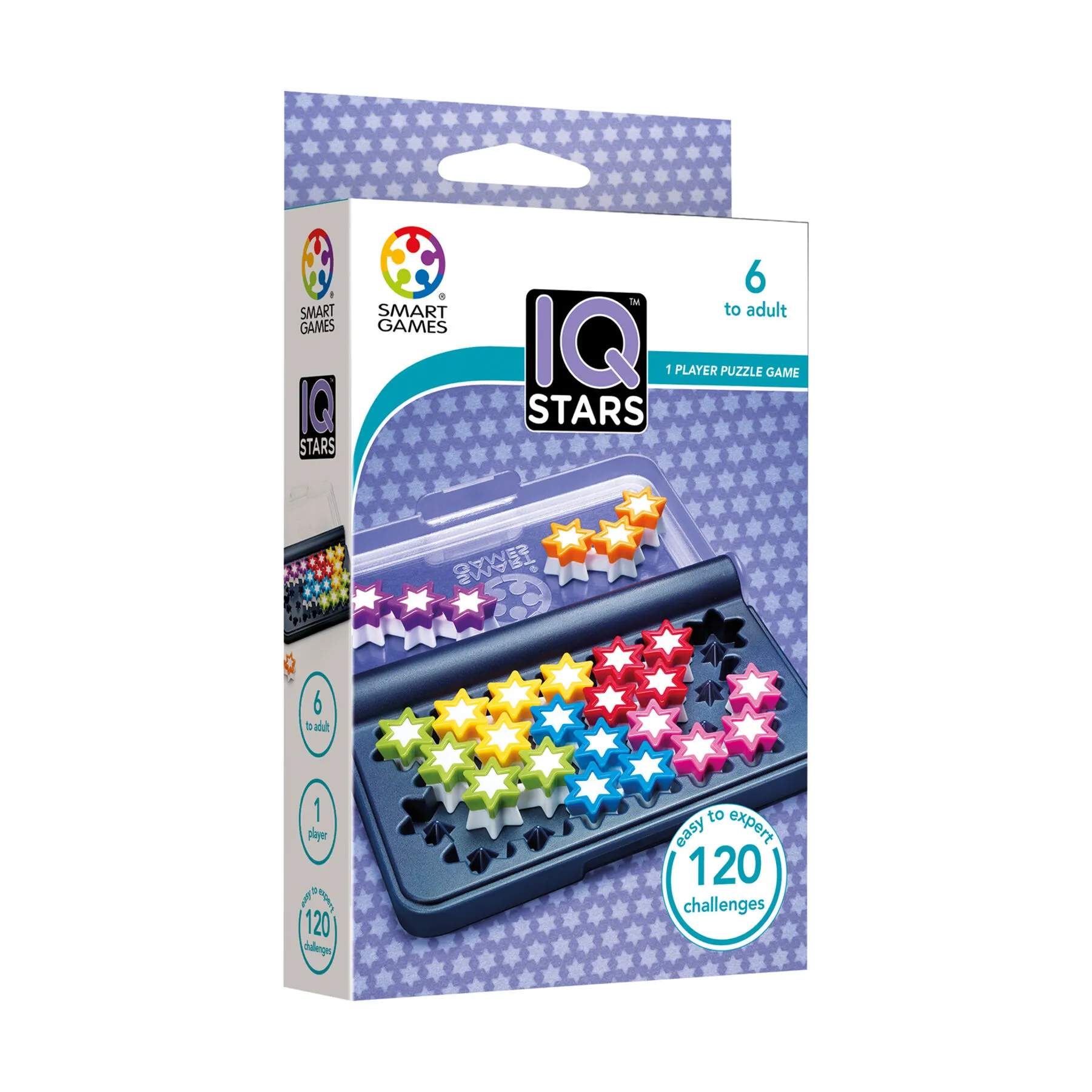 Spilbræt Spil Smartgames - IQ Stars i Stars, 1