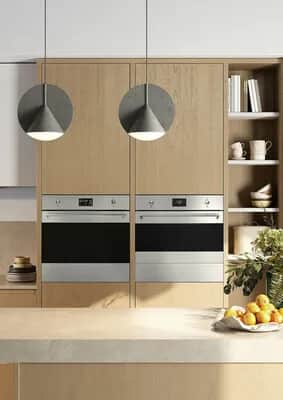 Smeg Indbygningsovne Classic Varmeskuffe CPR315X i Stål, 2