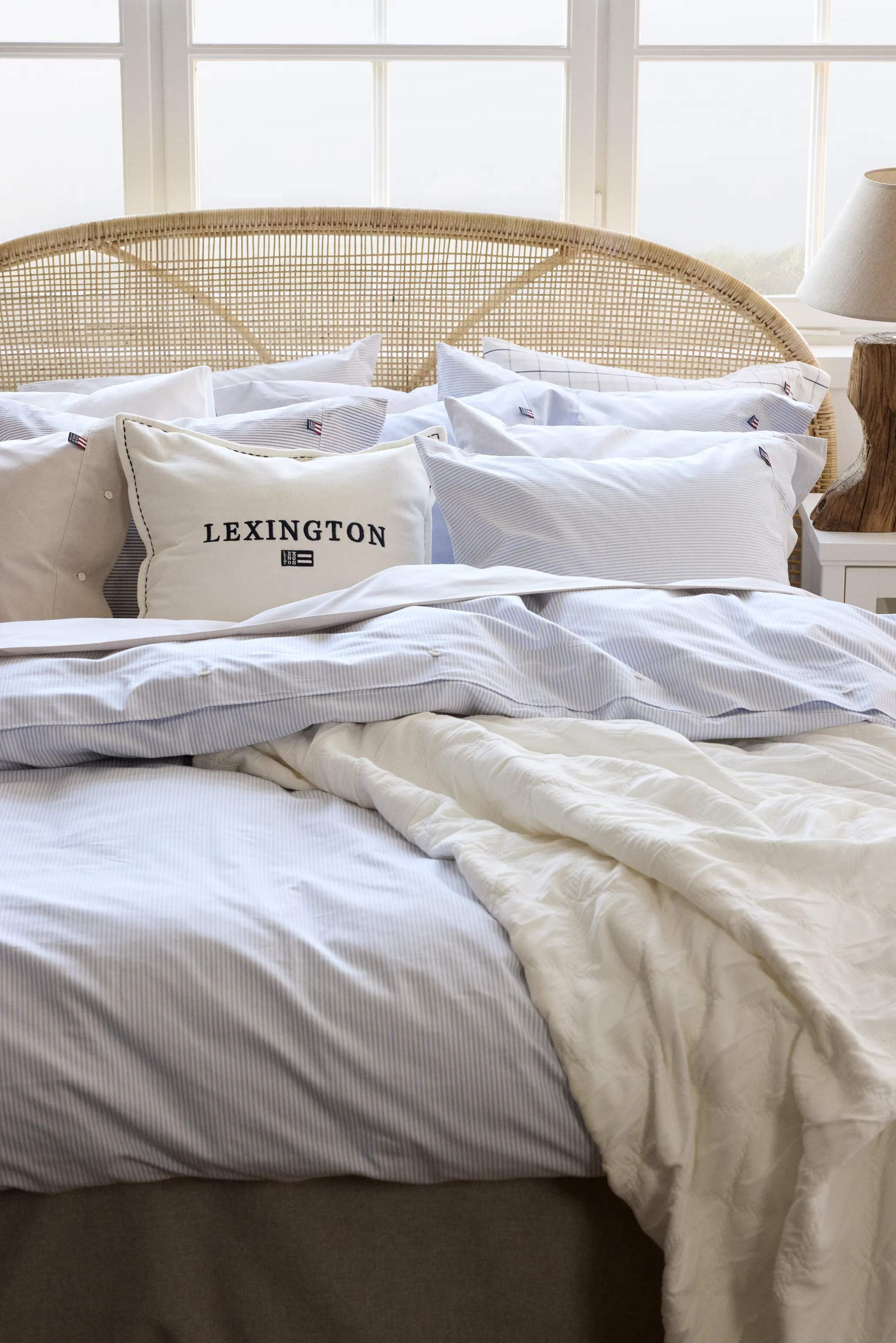 Lexington Sengetæpper Icons Signature Sengetæppe i White, B160 x L240 cm, 2