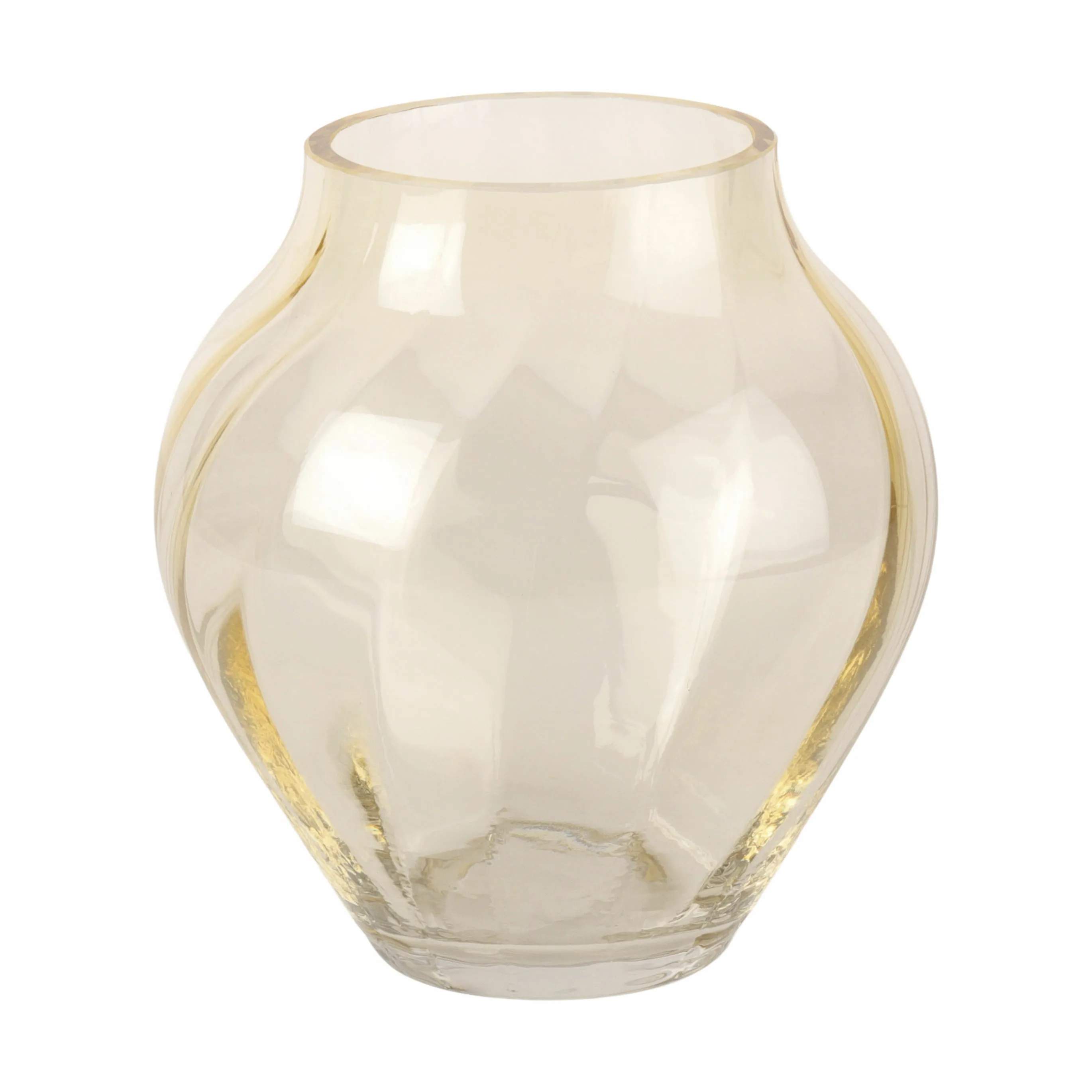Swirl Vase, gul, large