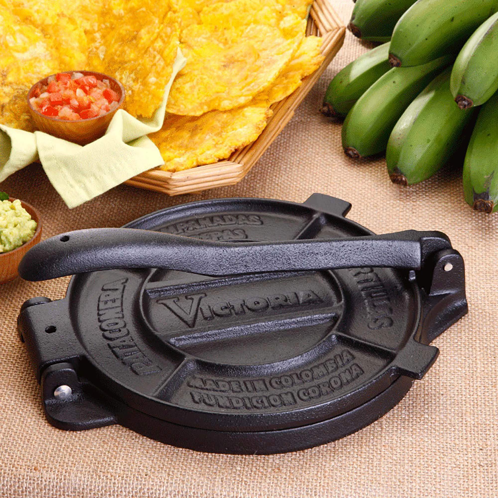 Victoria Øvrigt køkkengrej Seasoned Tortillapresser i 16,5 cm, 2