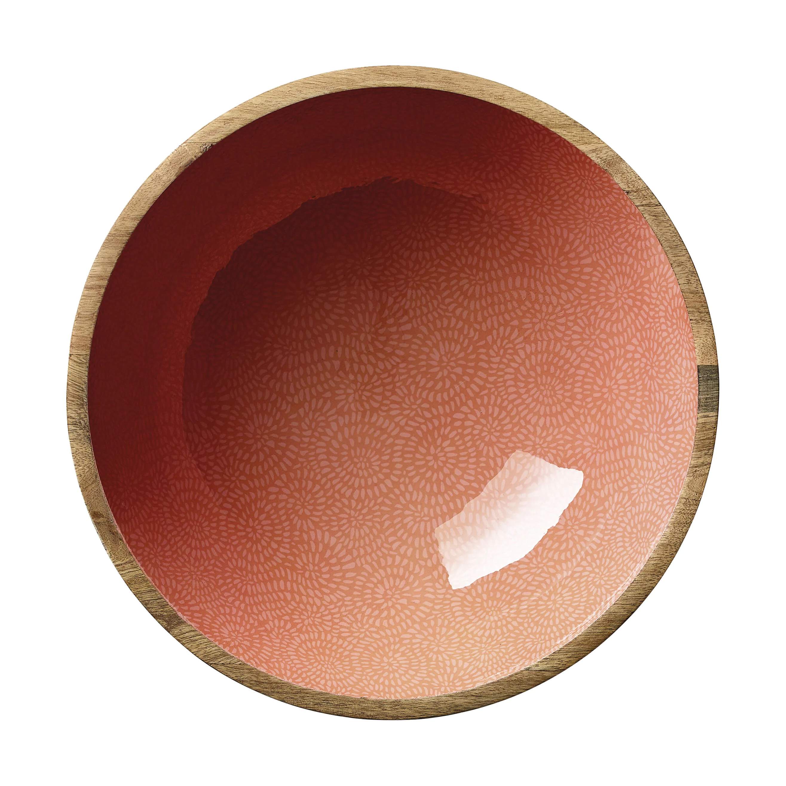 Zassenhaus Serveringsskåle Mango Serveringsskål i Brush Coral, H12 x Ø35 cm, 3