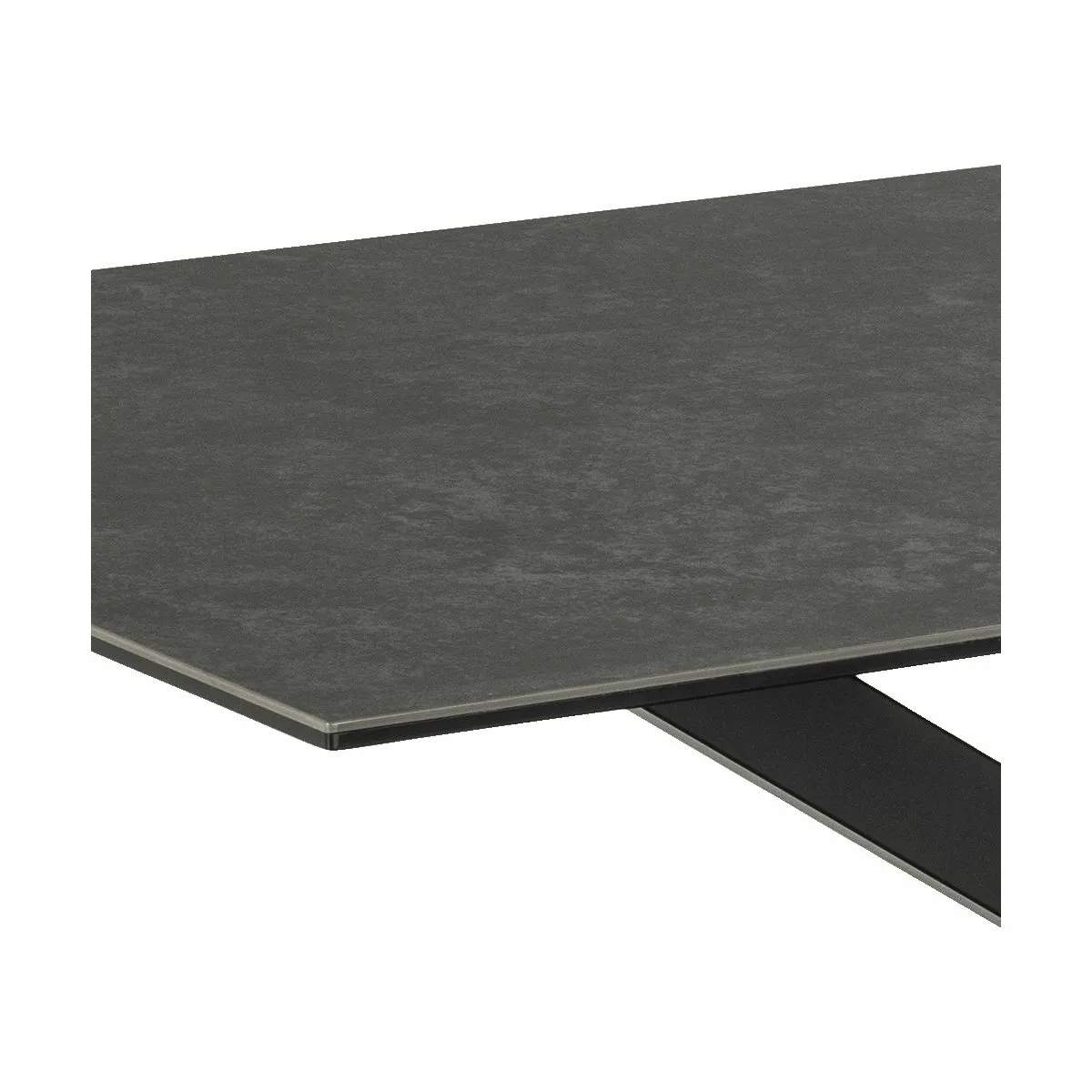CASA Living Spiseborde Heaven Spisebord i Sort Fairbanks/sort, H75,5 x B160 x L90 cm, 4