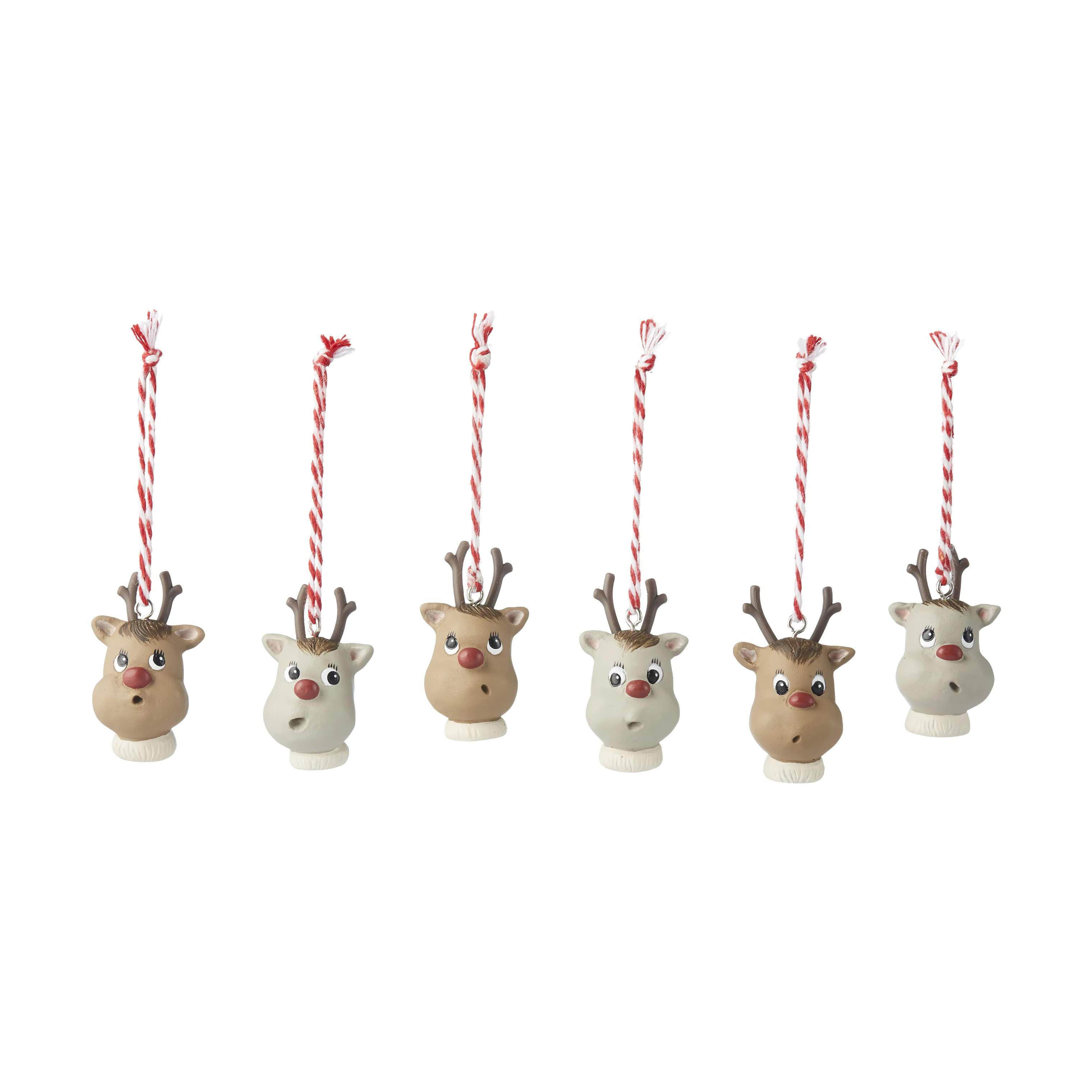 Klarborg Juleophæng Juleophæng - Rudolf & venner i Brun, 4 cm, 1