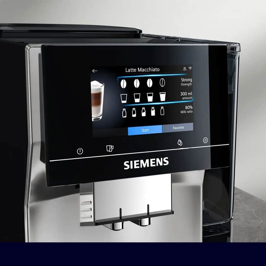 Siemens Espressomaskiner EQ700 Espressomaskine TP715R01 i Sort, 5