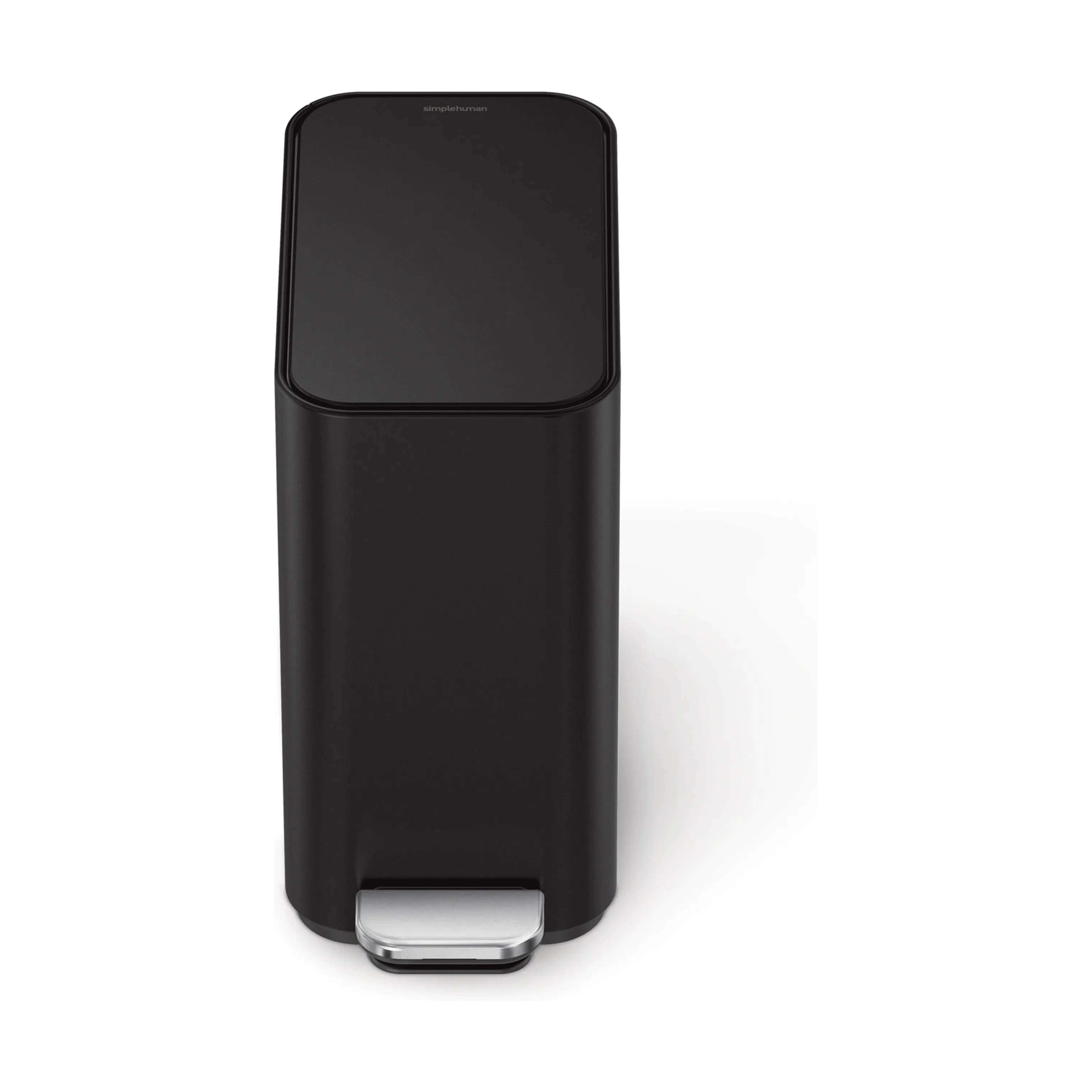 Simplehuman Pedalspande Smal Pedalspand i Sort, 1