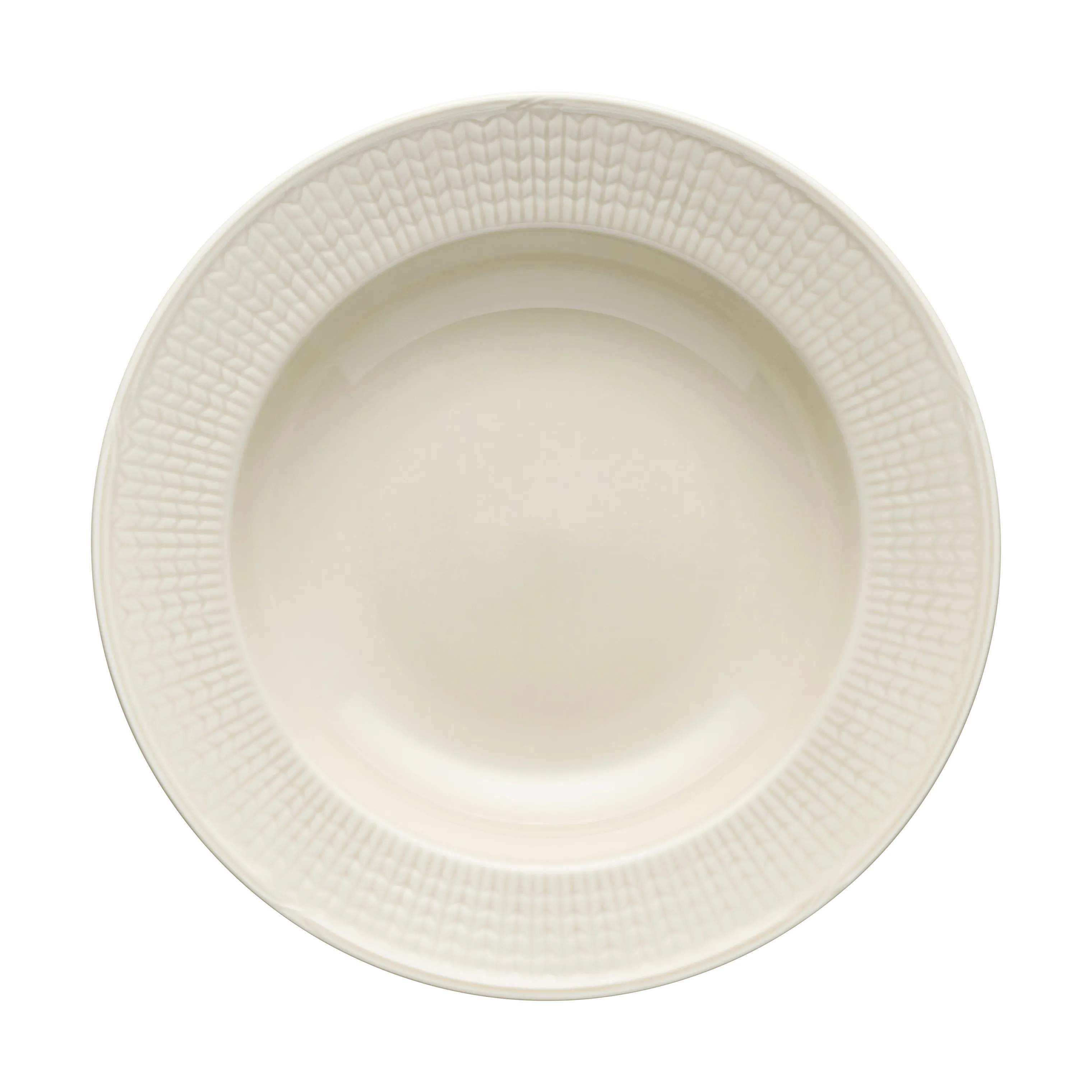 Swedish Grace Dyb Tallerken, havre, large