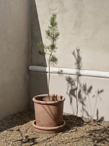 Broste Copenhagen Plantekrukker Rolf Krukke i Terracotta, 37, 3