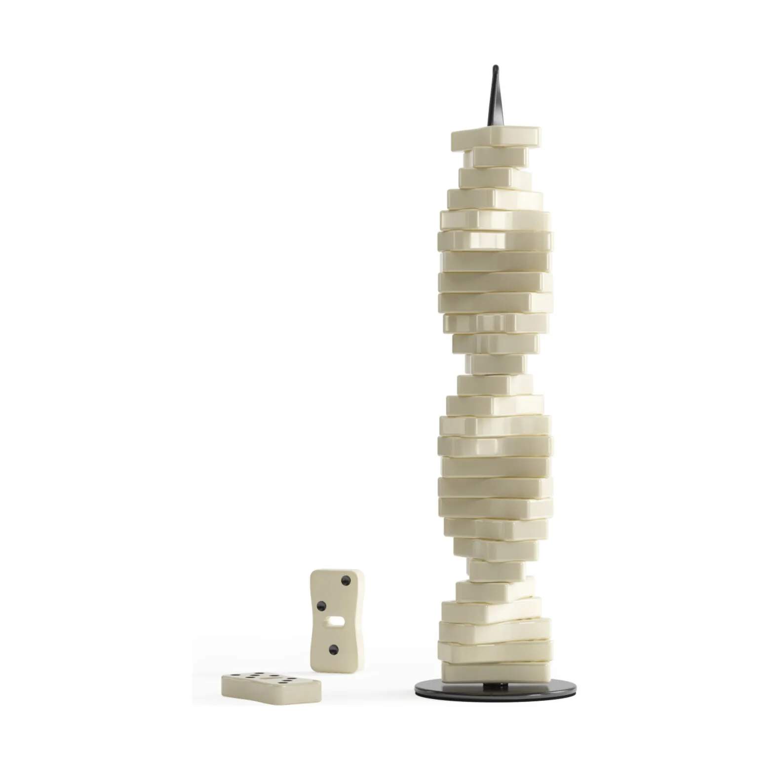 Umbra Spil Spintile Domino i Sort, 4