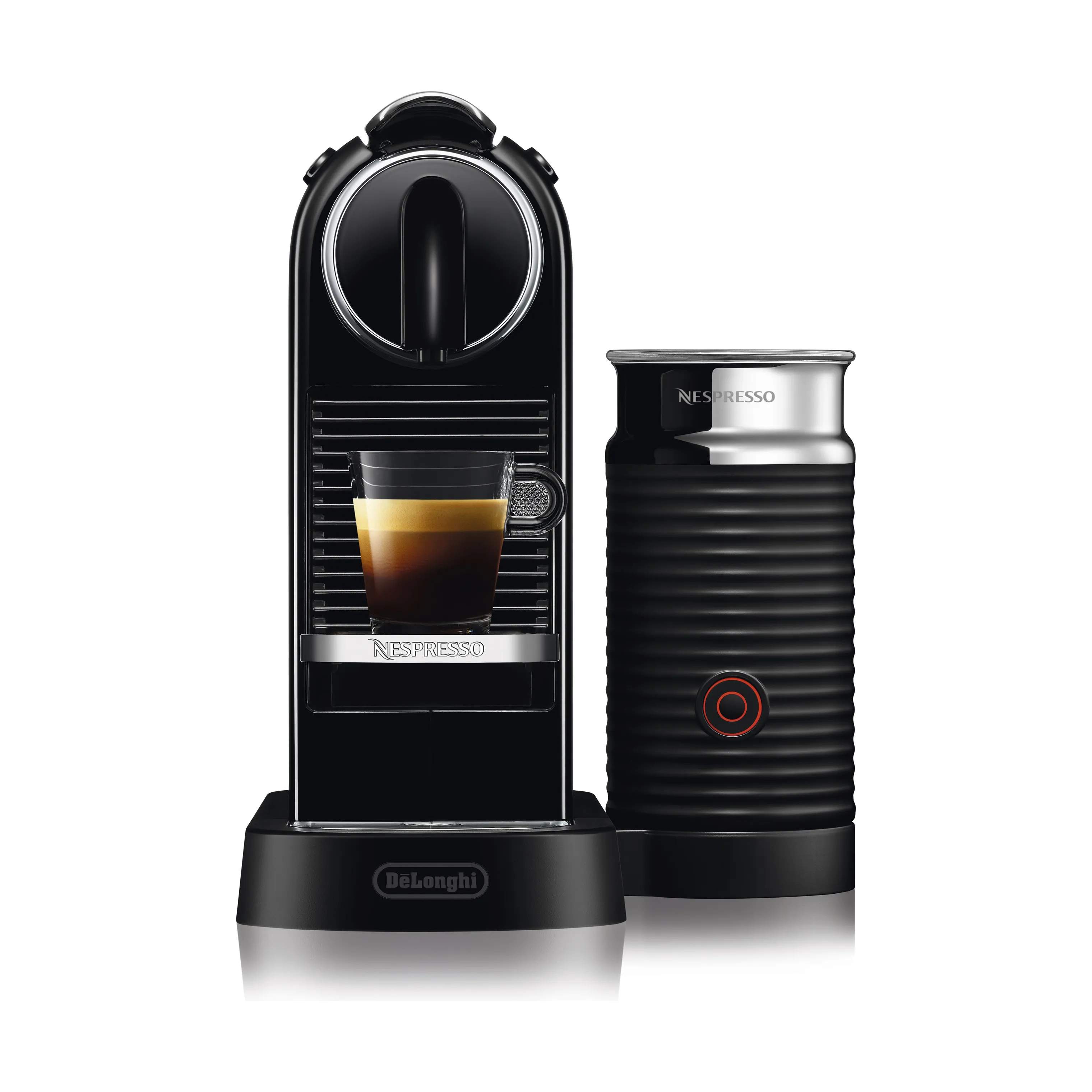 Nespresso kapselmaskiner Vertuo Next CitiZ&Milk Kapsel Kaffemaskine i Sort, 4