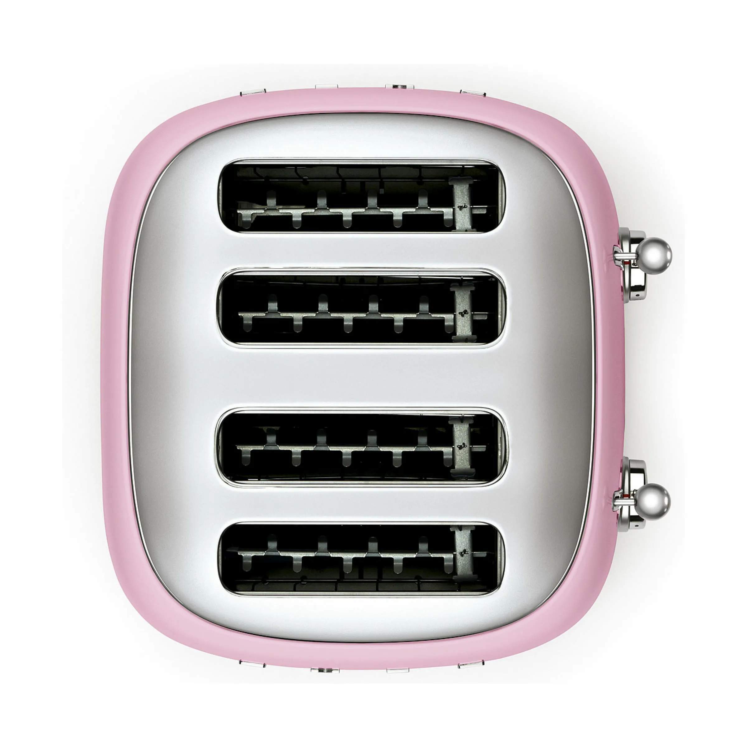 Smeg Brødristere 50's Style Brødrister TSF03PKEU i Rosa, 33 cm, 2