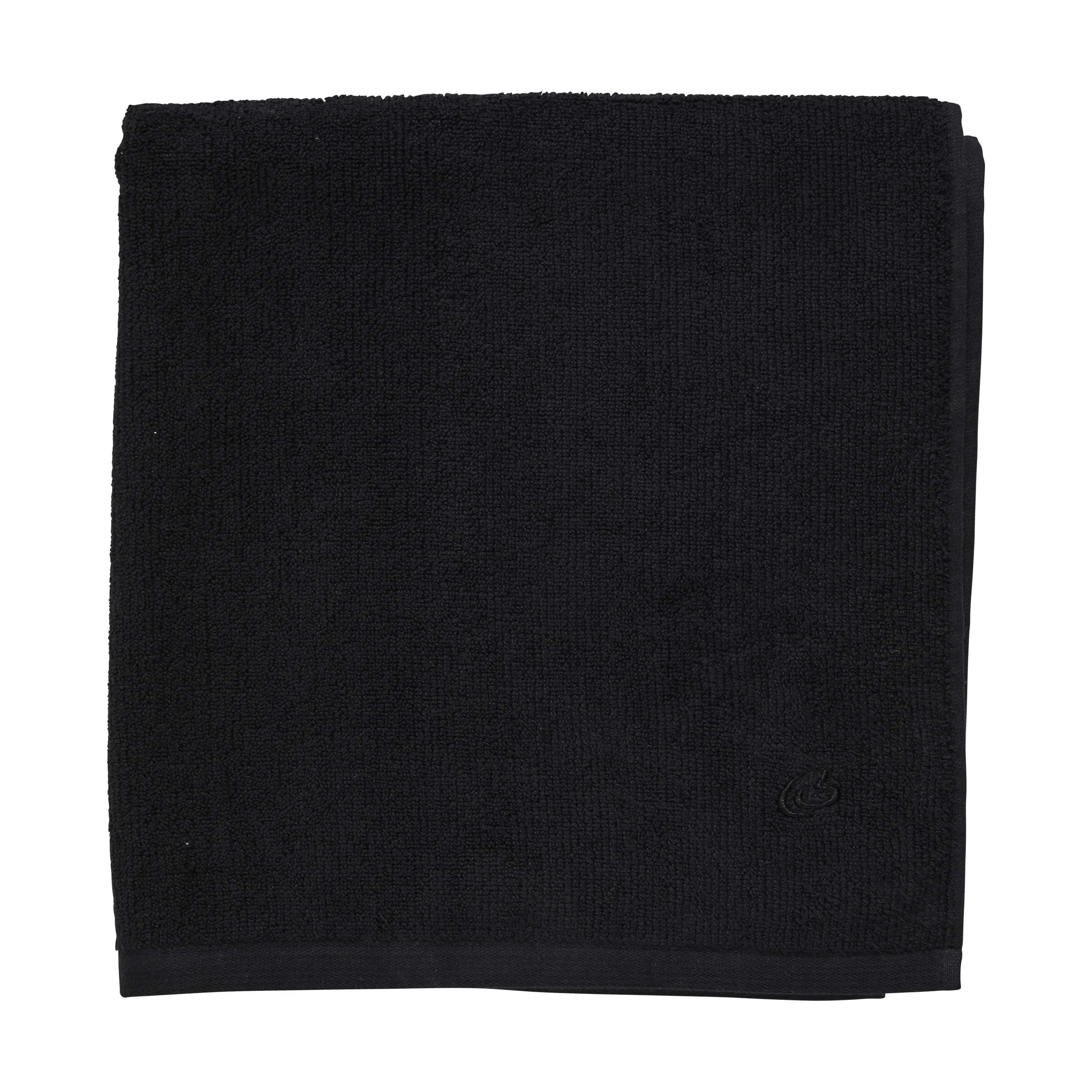 Molli Gæstehåndklæde, sort, large