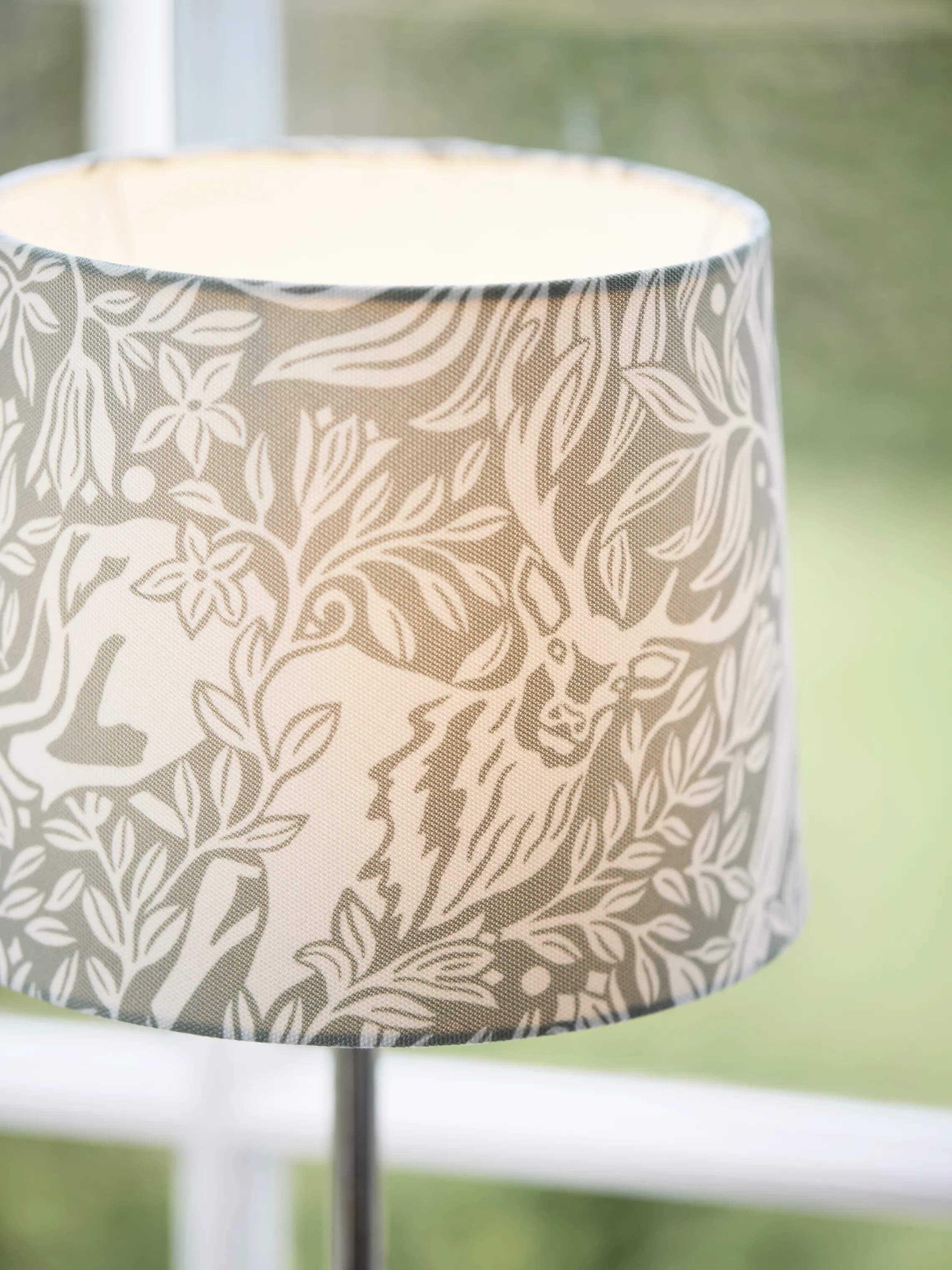 PR Home Lampeskærme Sofia Eldertree Lampeskærm i Gråblå, 20 cm, 3