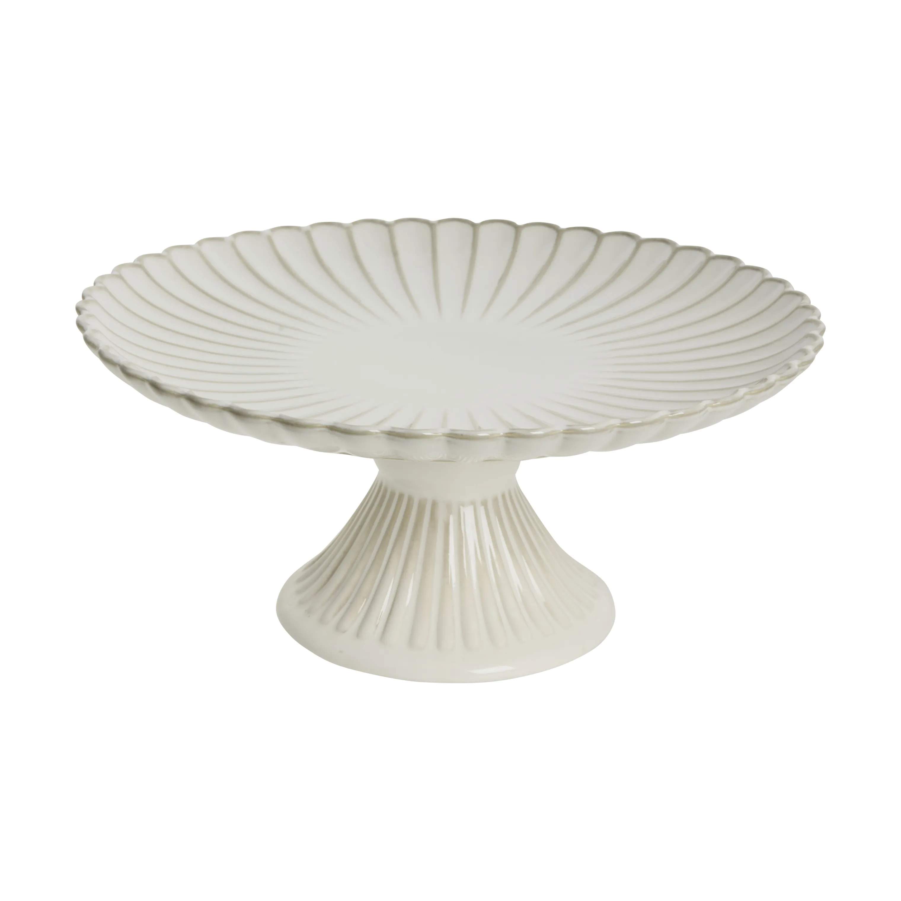 Lene Bjerre Serveringsfade Camille Fad på fod i H12 x Ø27 cm, 1