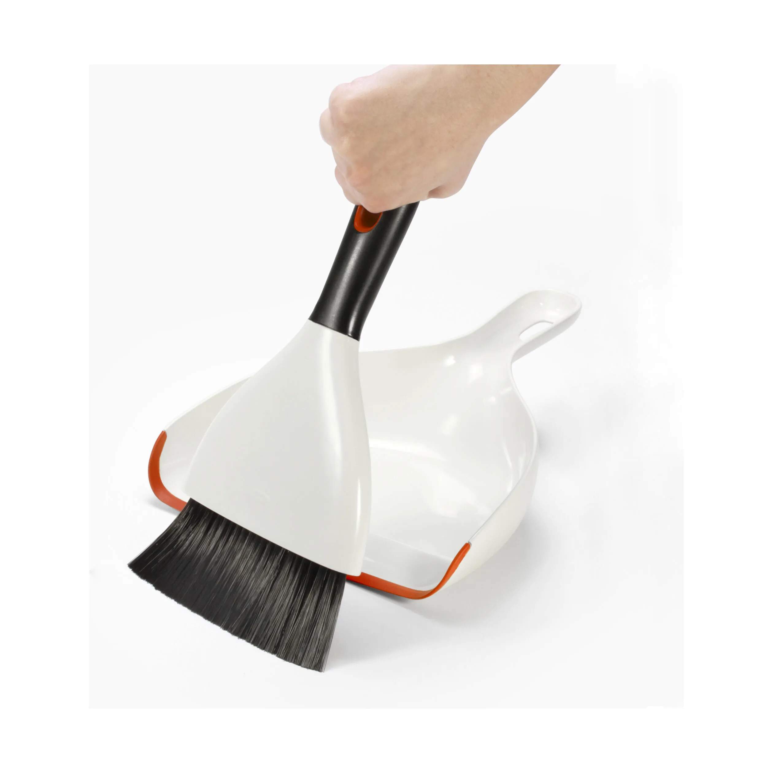 OXO Koste og fejebakker Good Grips Fejebakkesæt - 2 dele i Grå/sort/orange, 3