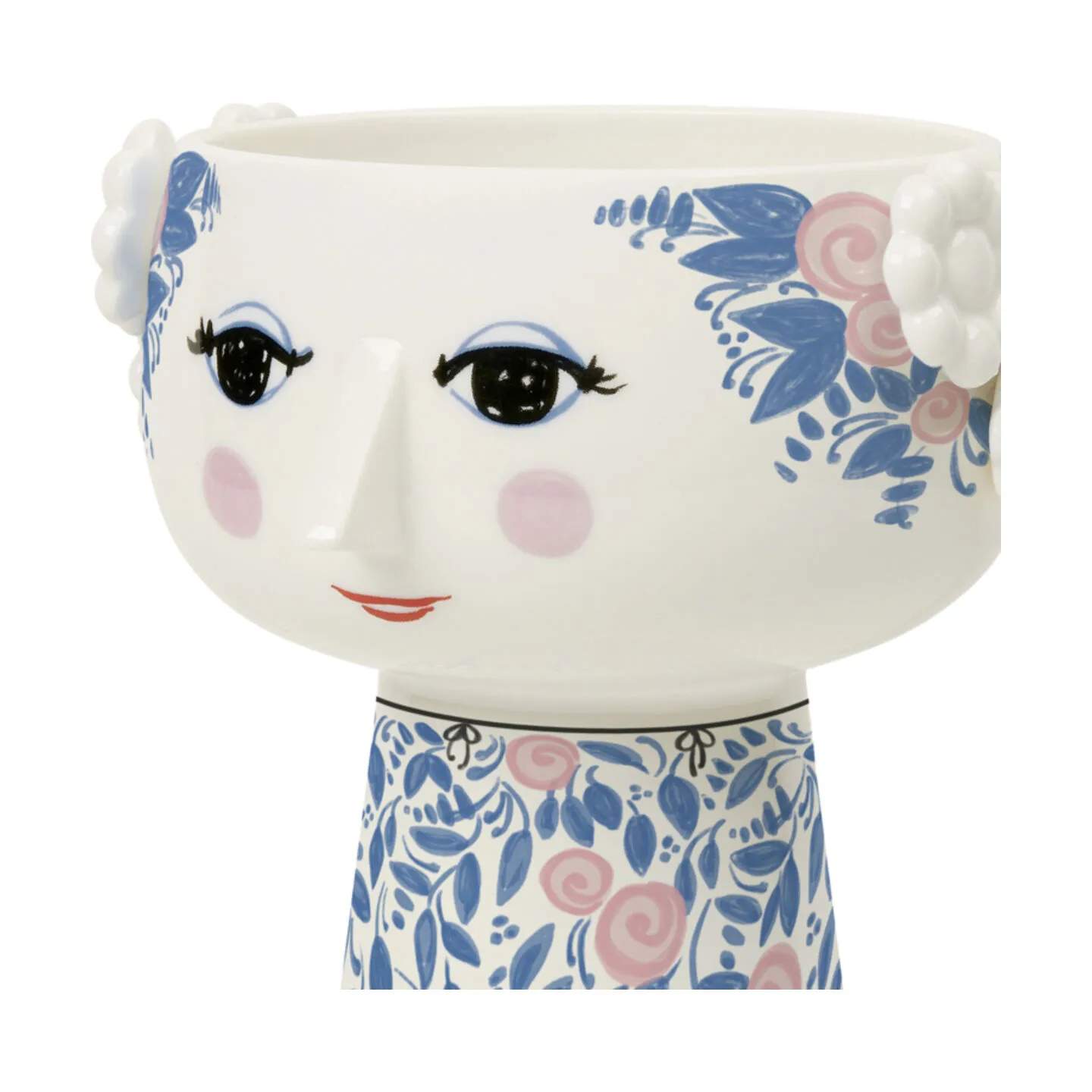 Bjørn Wiinblad Vaser Eva Vase i Blå/Rosa, 5