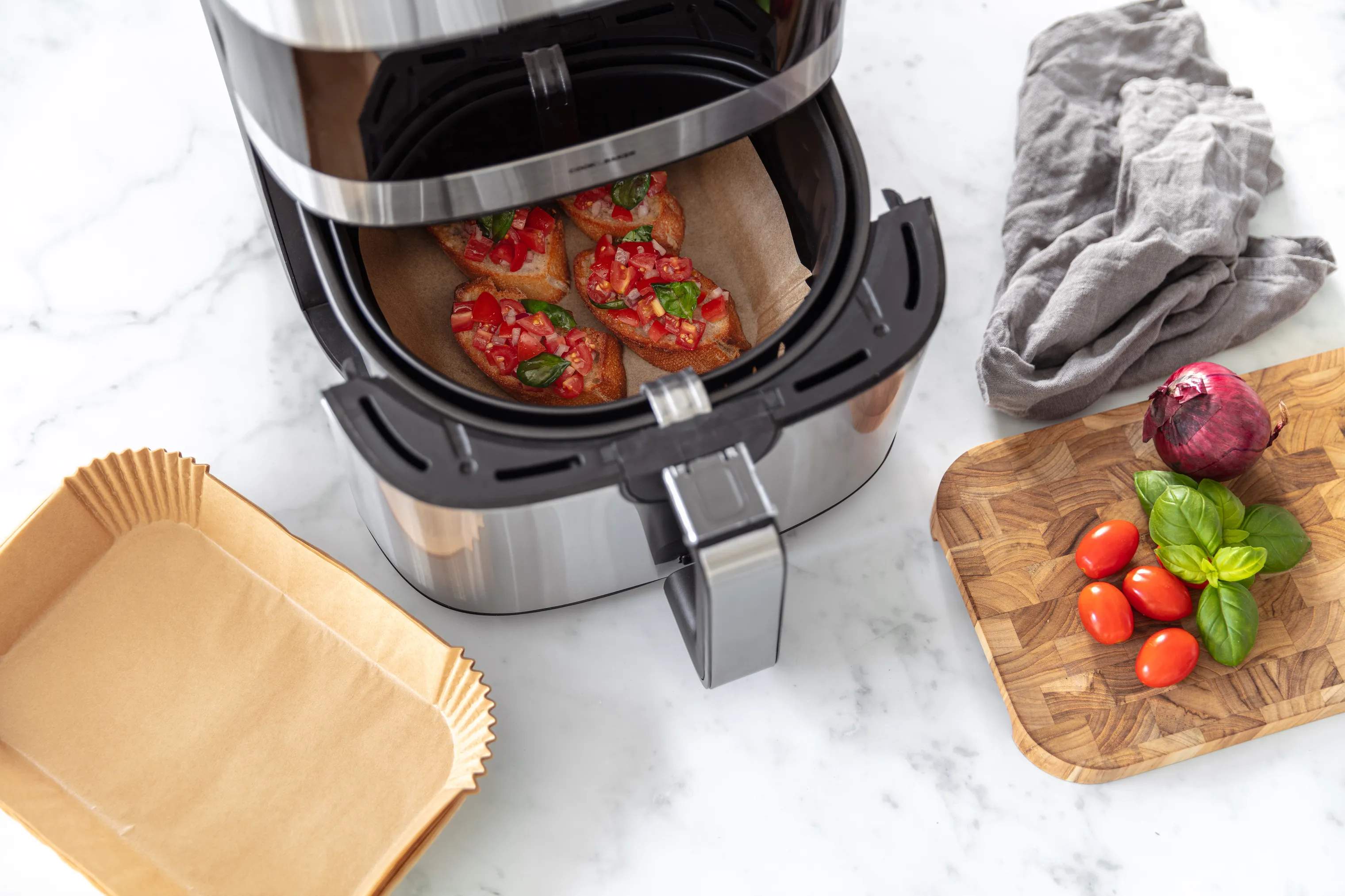 Cook & Baker Tilbehør til airfryers Papirbakke til Airfryer - 100 stk. i B14 x L22, 2