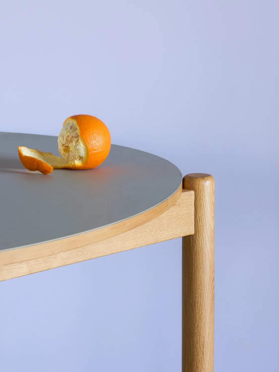 Hübsch Spiseborde Oblique Spisebord i Grå/Natur, 3