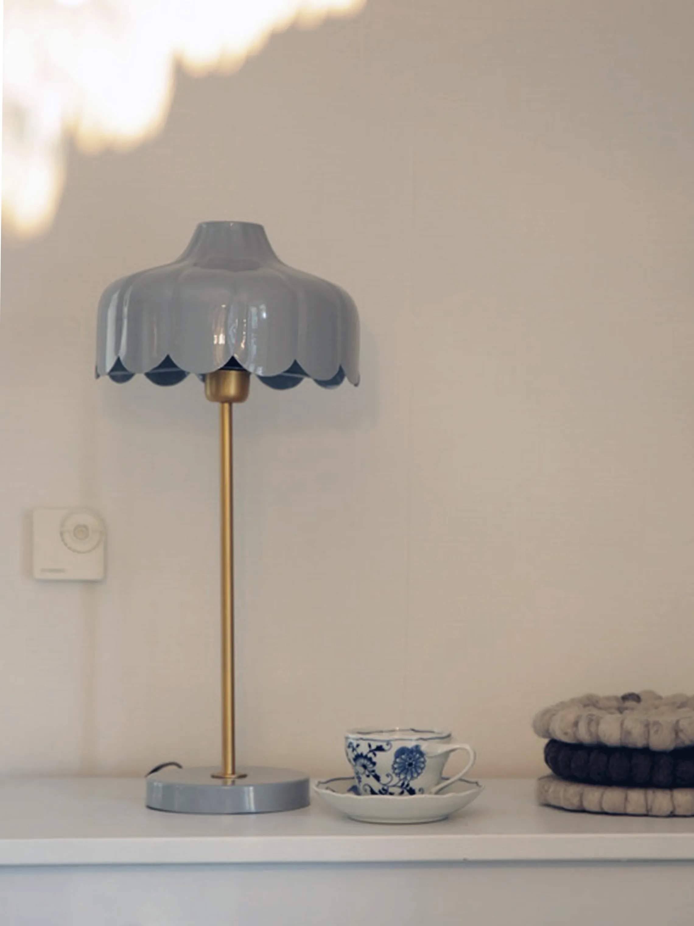 PR Home Bordlamper Wells Bordlampe i Blå, 2