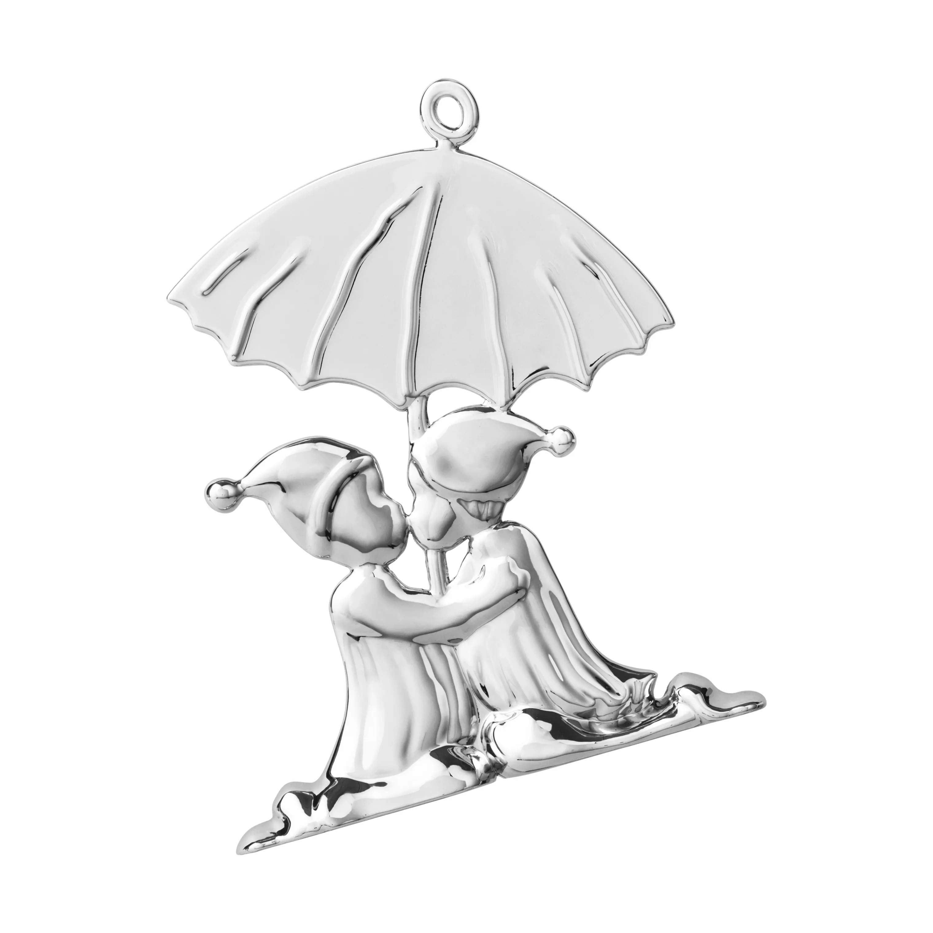 Rosendahl Juleophæng Karen Blixen Julepynt - Julekys i Forsølvet, 8 cm, 1