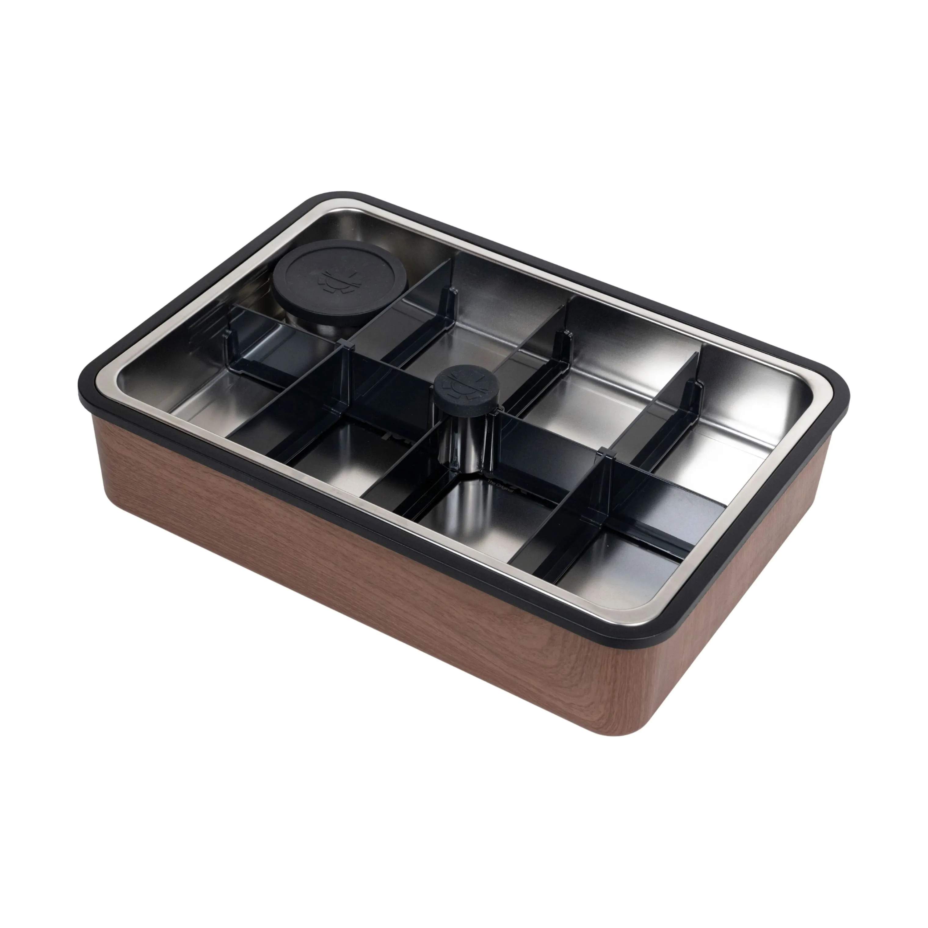 Platterbox Opbevaringsbokse Snack Box Tilbehørssæt - 21 dele i Blågrøn, 1