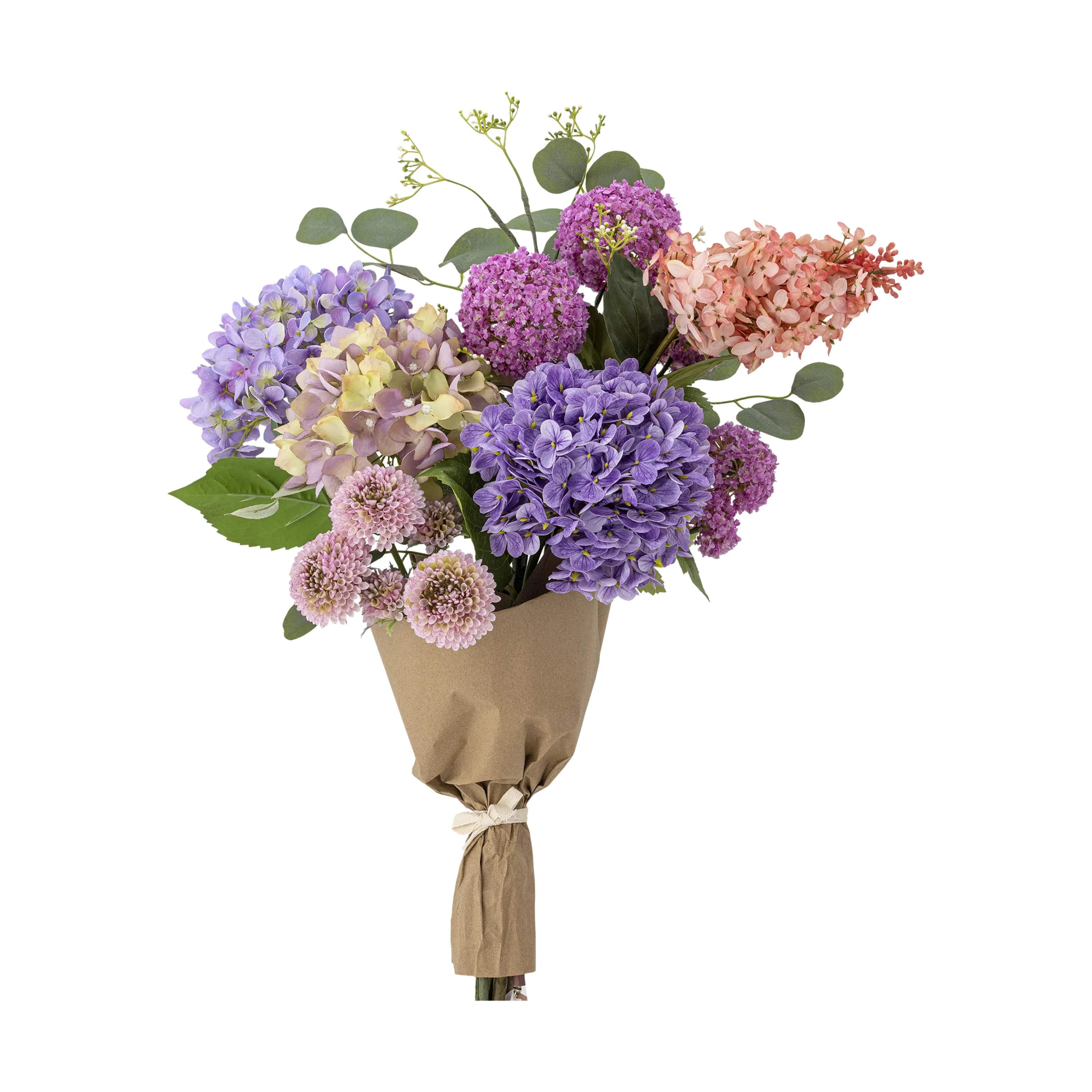 Bloomingville Kunstige blomster Kunstig Buket - Edge i Lilla/multi, 1