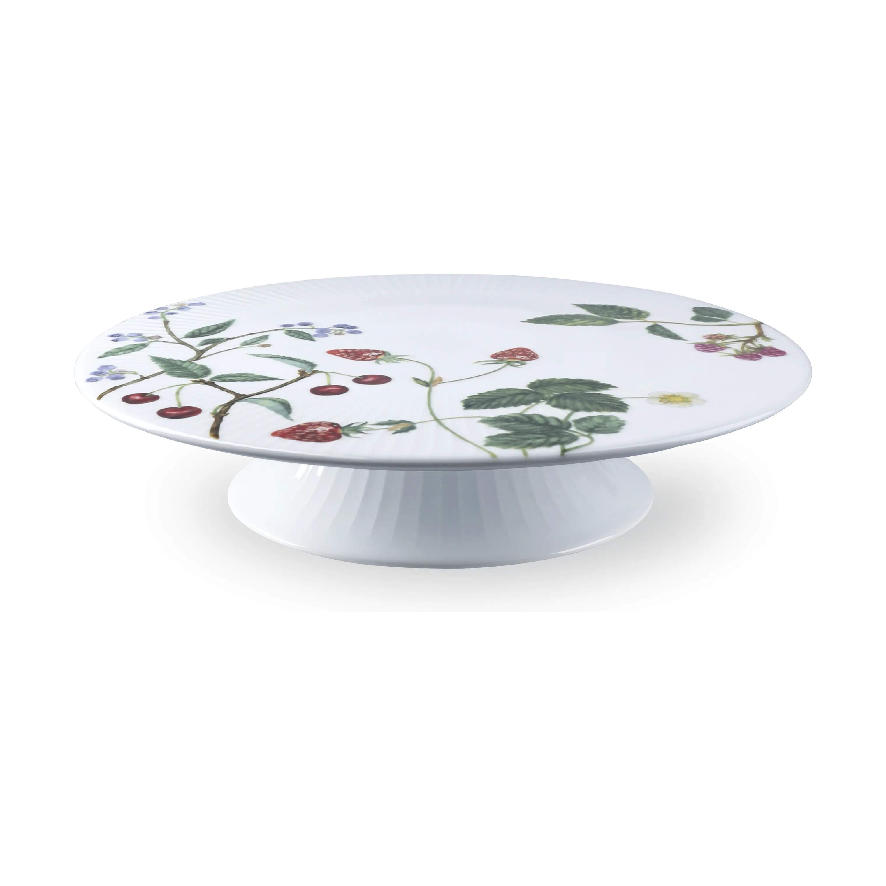 Kähler Lagkagefade Hammershøi Sommer Kagefad på fod i Hvid, 1