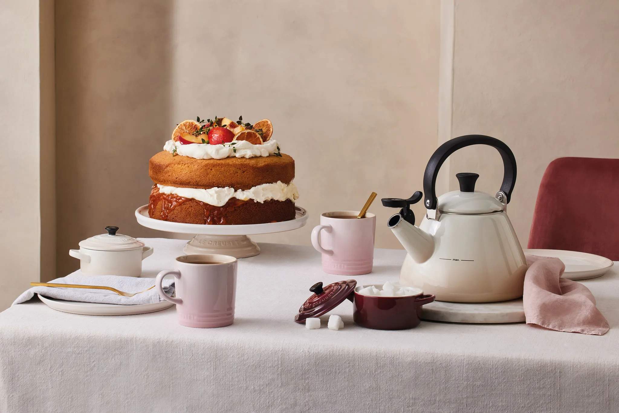 Le Creuset Kedler Kone Kedel i Meringue, 2