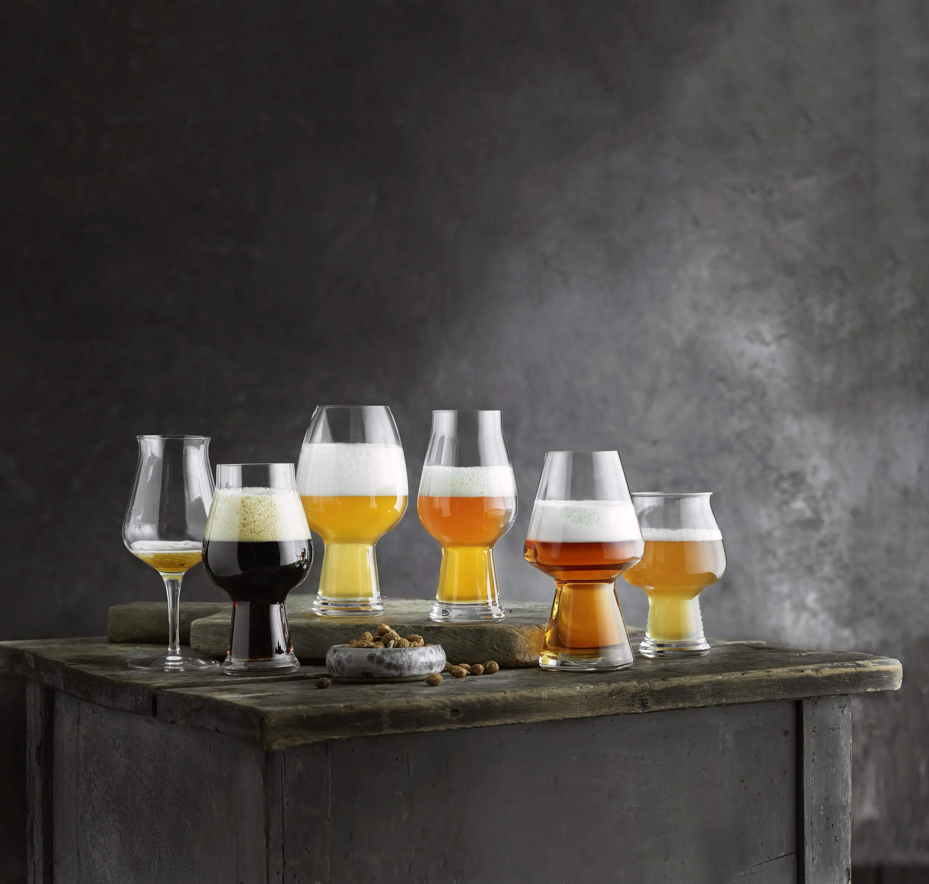 Luigi Bormioli Ølglas Birrateque Tester Ølglas - 2 stk. i klar, 42 cl, 2