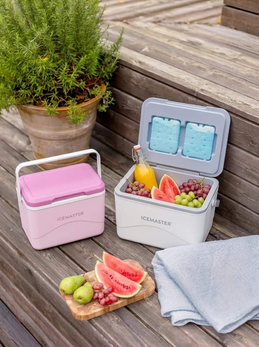CASA Living Køletasker Køleboks i lyserød, 12 L, 2