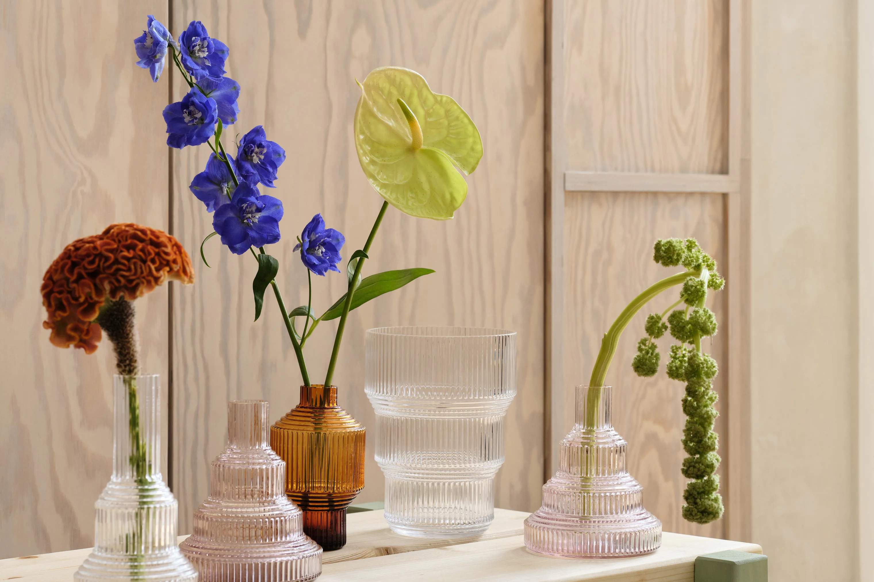Kosta Boda Vaser Pavilion Tulip Vase i Clear, 2