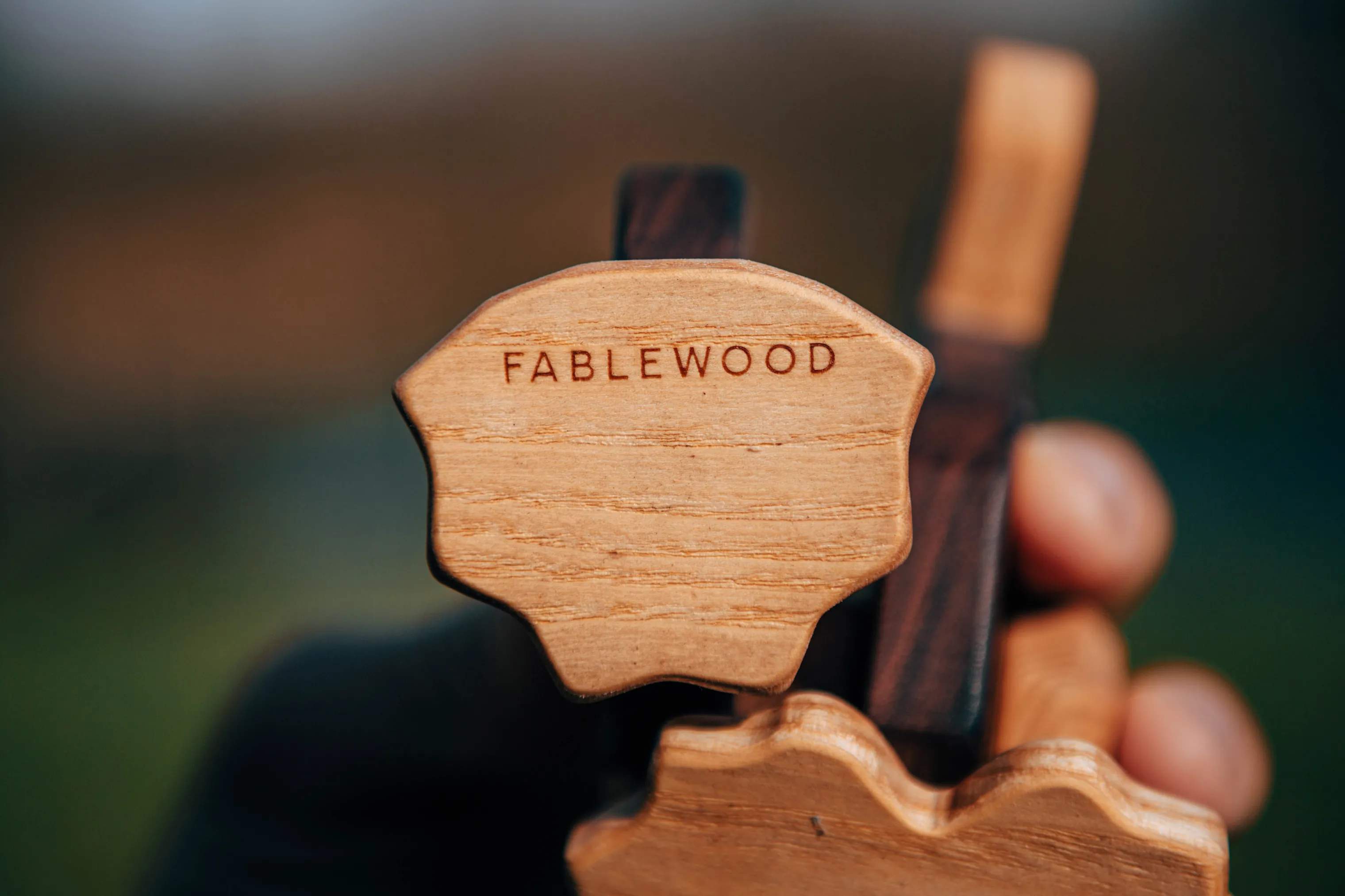 FableWood Dyrefigurer Ælling i 8 cm, 2