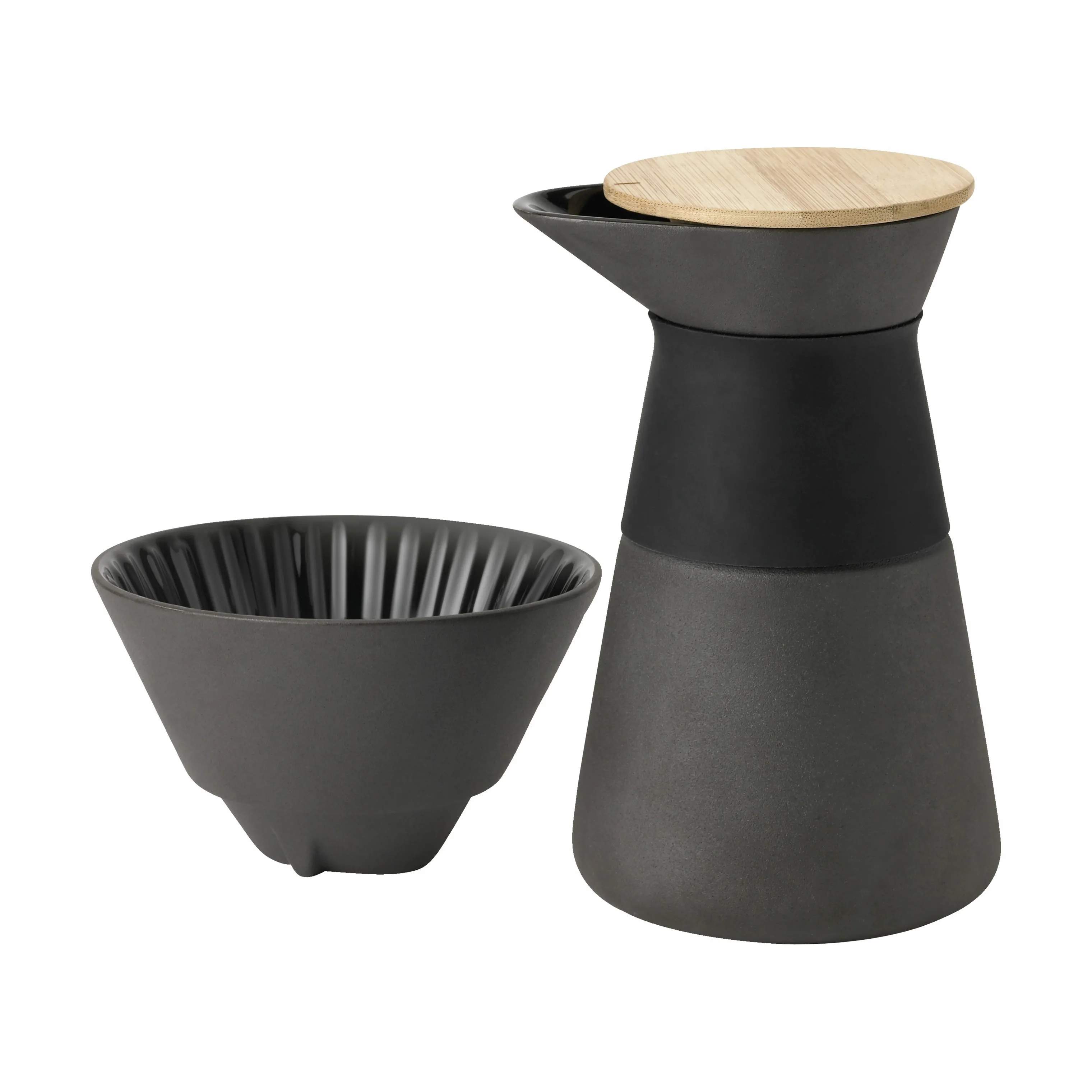 Stelton Kaffemaskiner Nordic Theo Kaffebrygger i Sort, 3