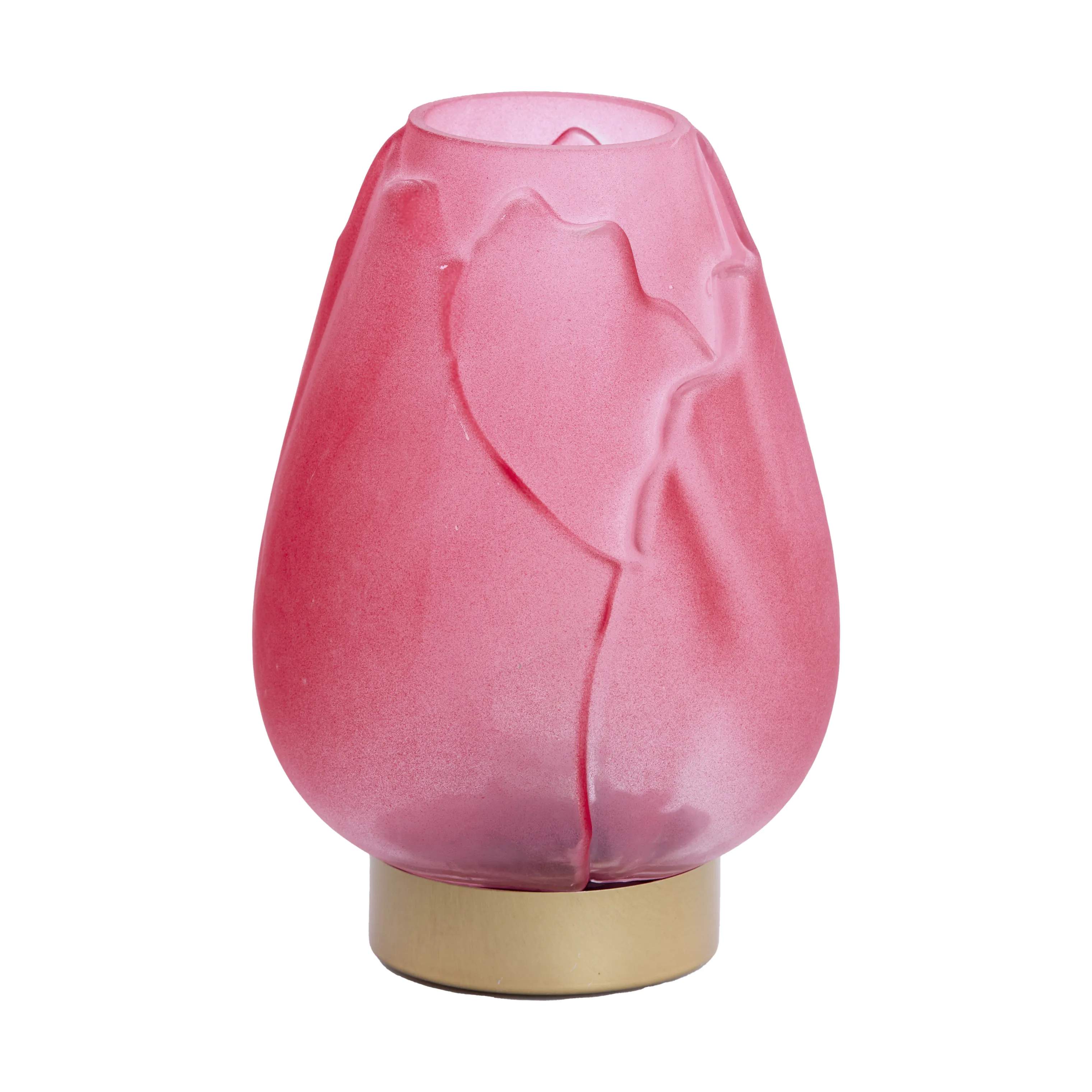 Present Time Bordlamper Ginny LED Bordlampe i Lyserød, 19,5 cm, 1