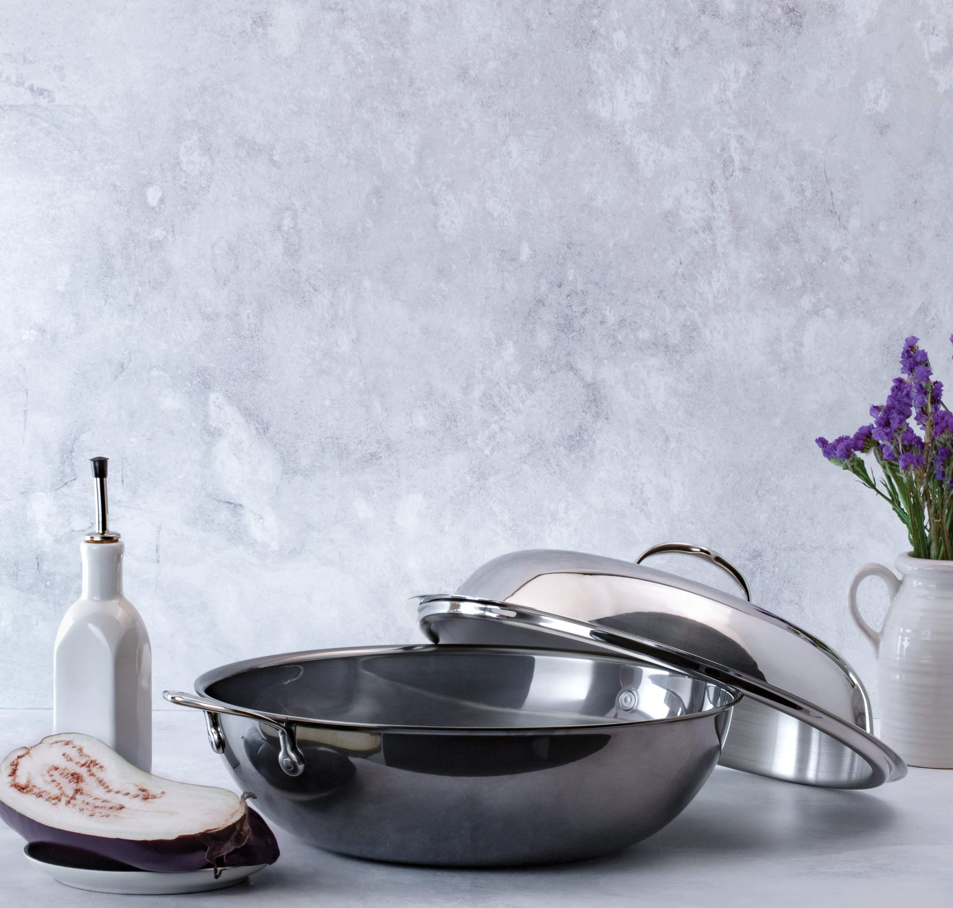 Hestan Wokpander Nanobond Wok i Rustfrit stål, 4