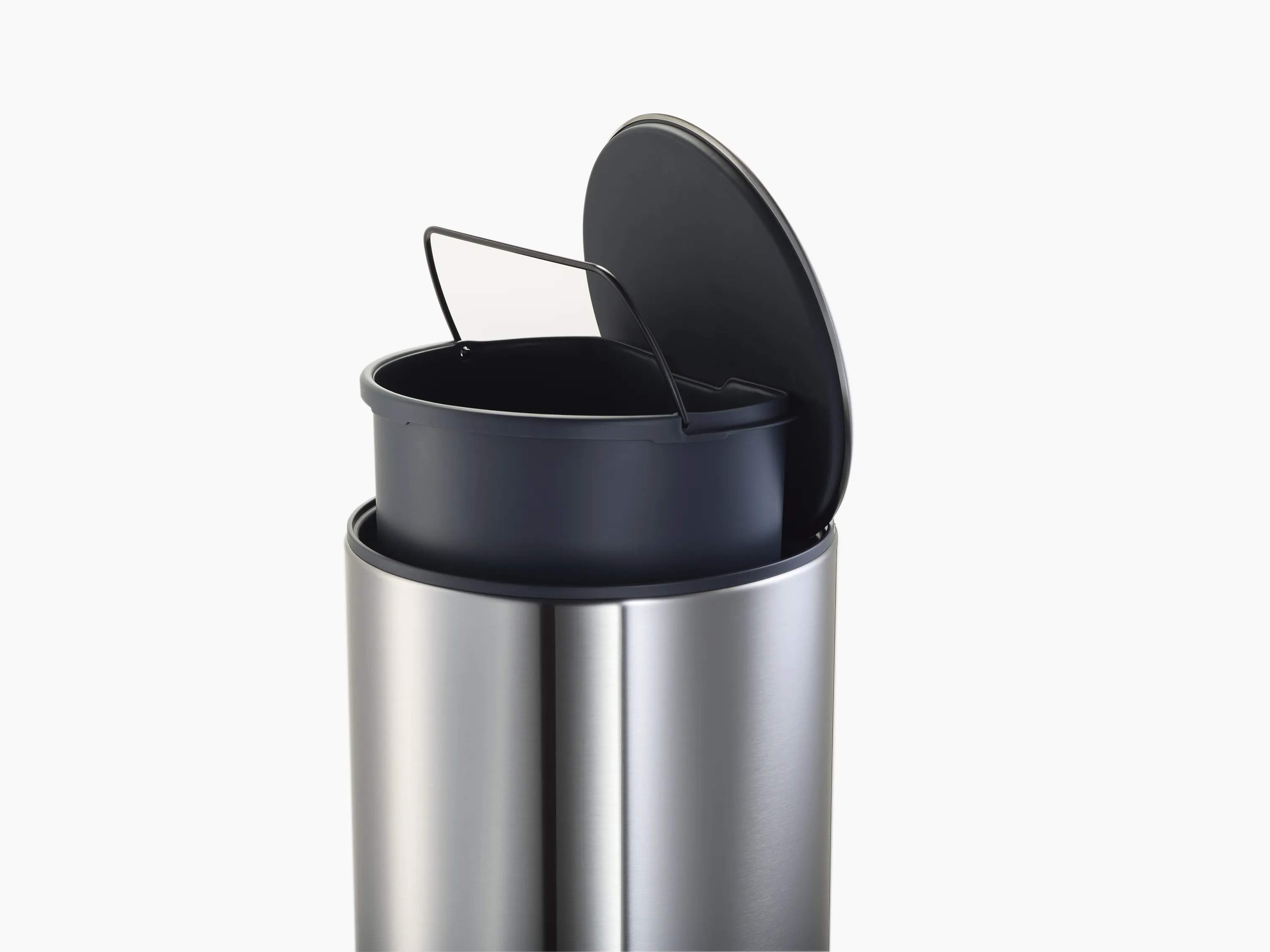 Joseph Joseph Pedalspande Arc  Affaldsspand i Stainless Steel, 10 L, 5