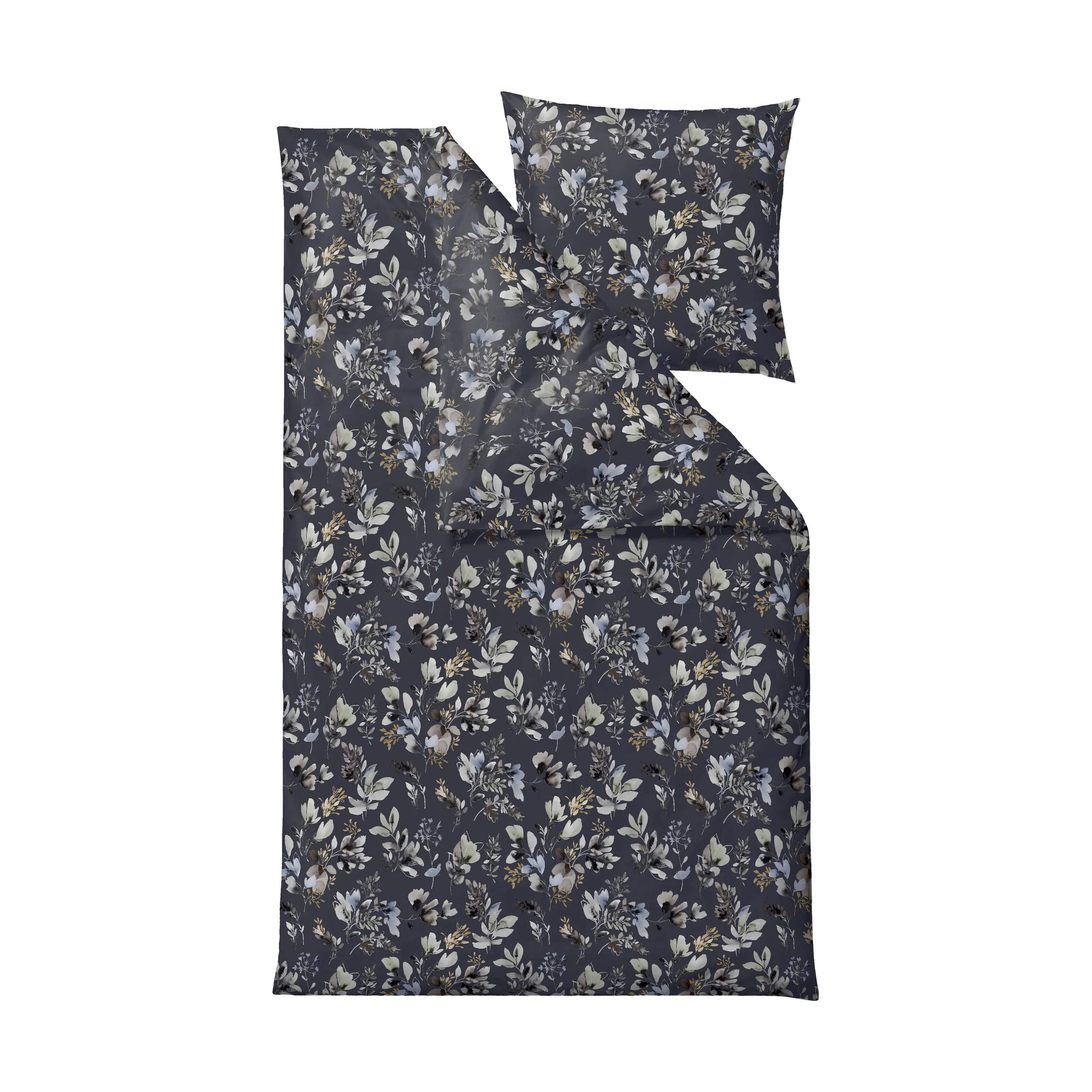 Södahl Sengetøj Night Blooms Sengetøj i Ash, B140 x L200 cm, 1