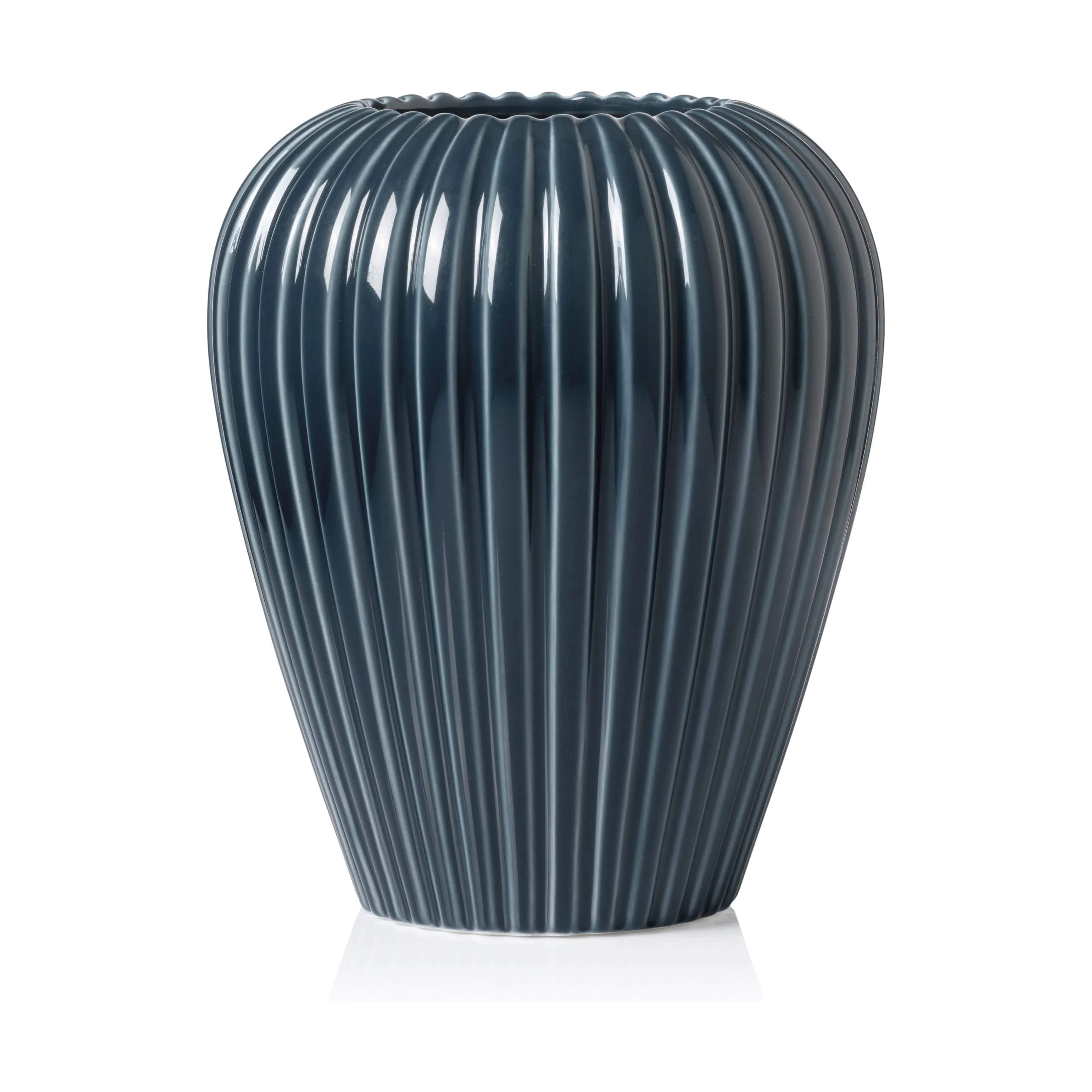 erik bagger a/s Vaser Eslau Lilje Vase i Mørkeblå, 20 cm, 1