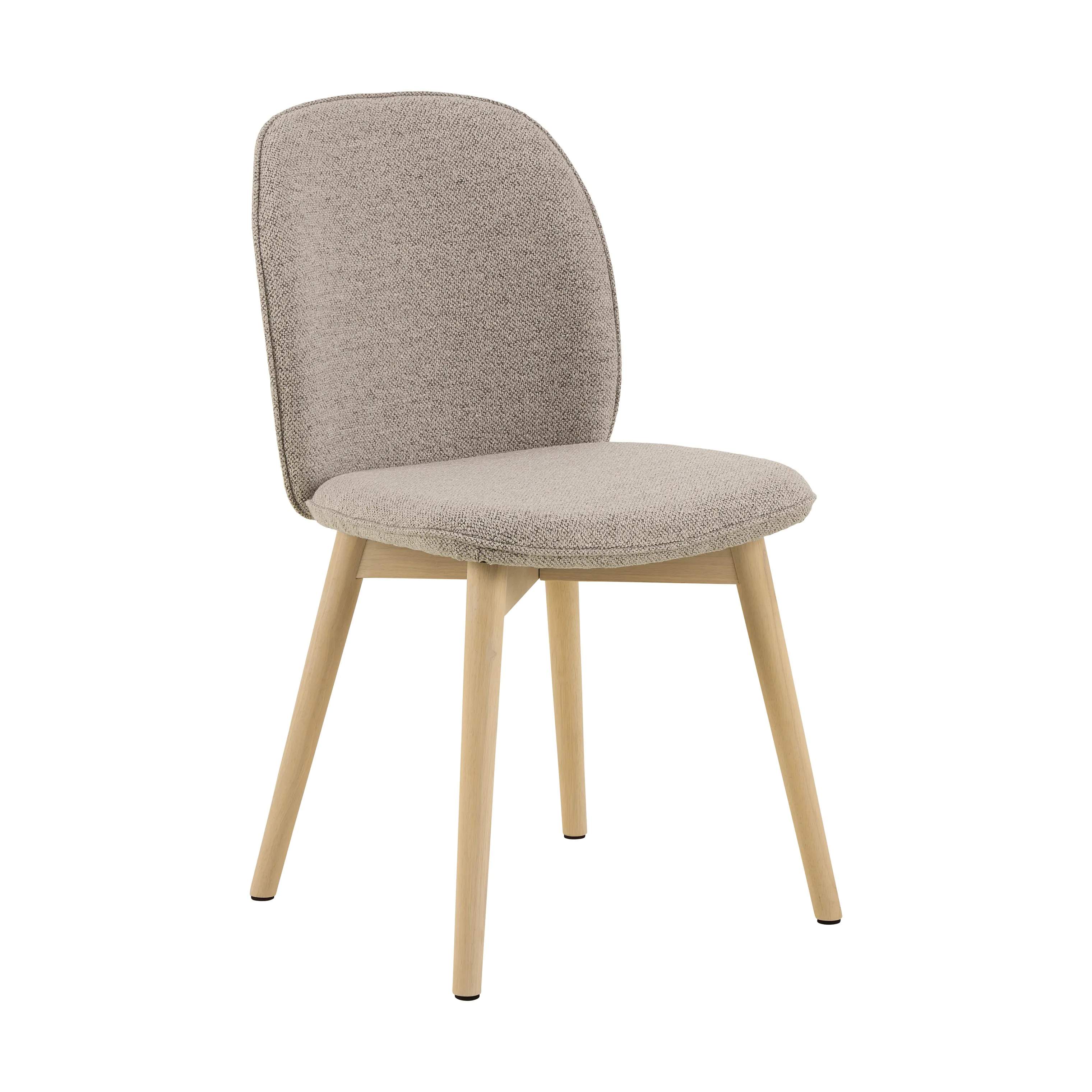 CASA Living Spisebordsstole Cindy Spisebordsstol - 2 stk i Beige/hvidpigmenteret, 4