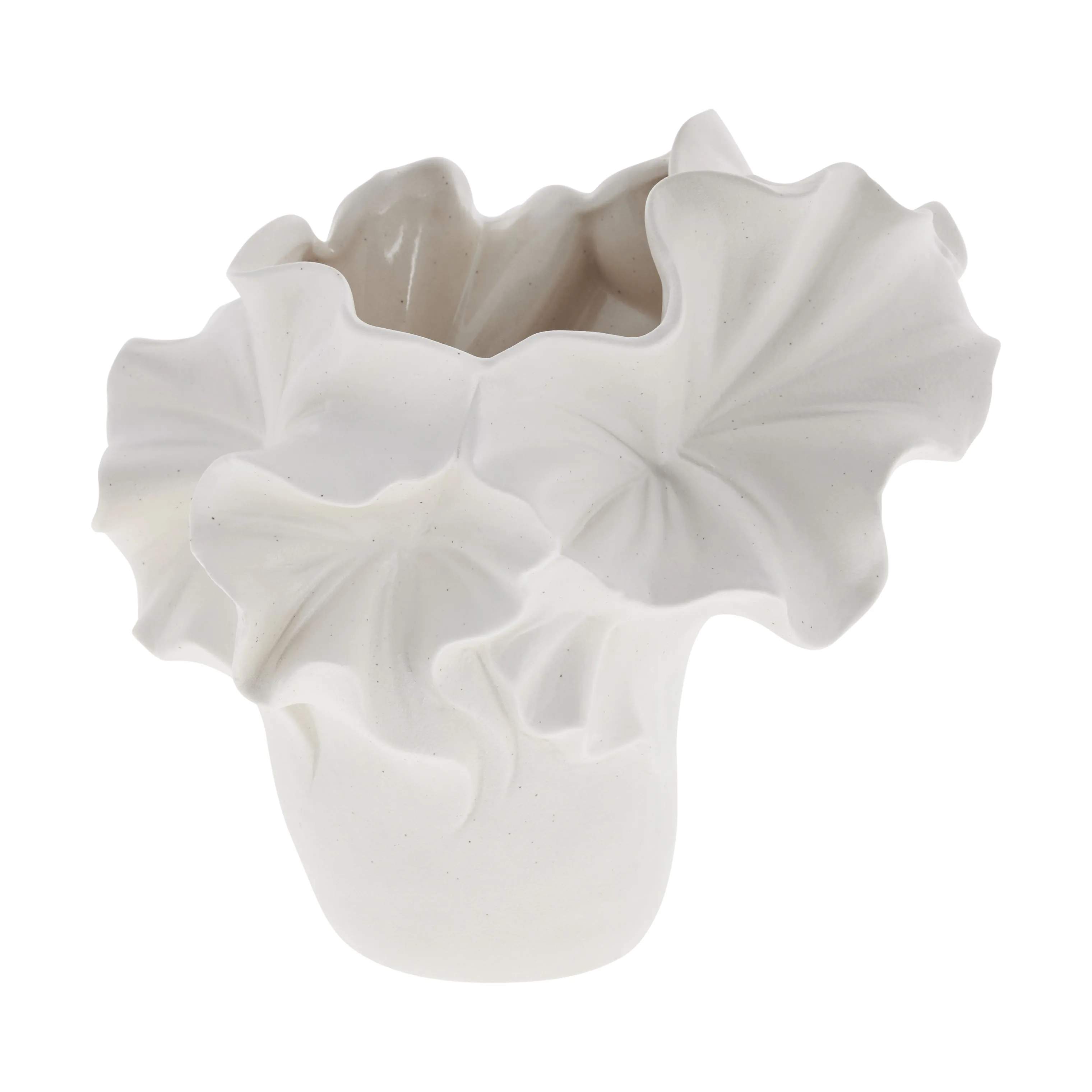 Lene Bjerre Vaser Isolinia Vase i hvid, 1