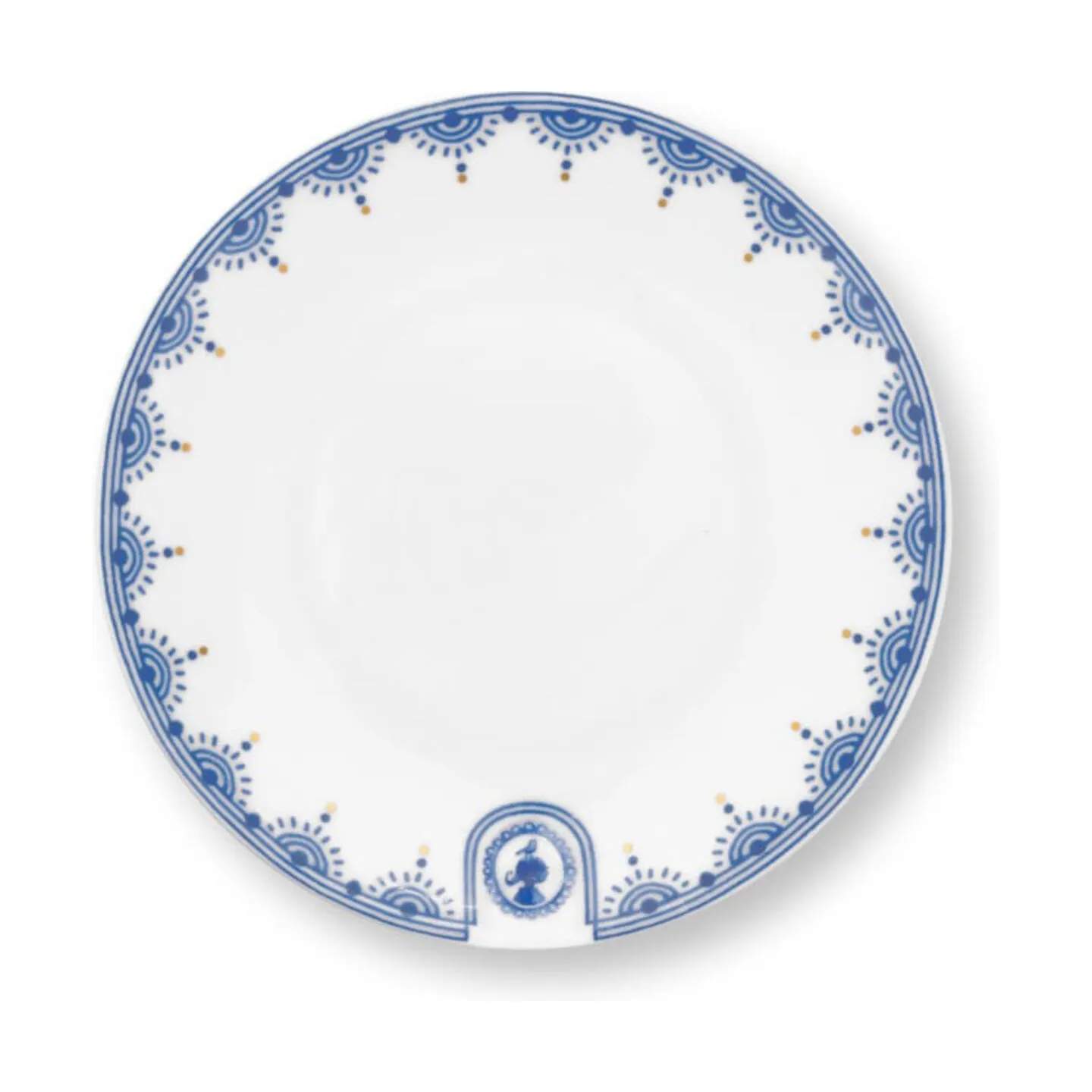 PIP Studio Kagetallerkener Blue Bird Kagetallerken i Blå / Hvid, 1