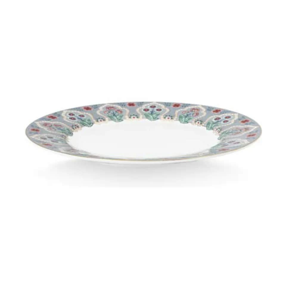 PIP Studio Frokosttallerkener Flower Festival Tallerken i Light Blue, 21,4 cm, 2