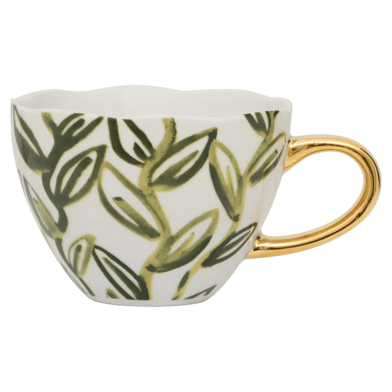 Urban Nature Culture Krus og kopper med hank Good Morning Kop i Evergreen Sprig, 1