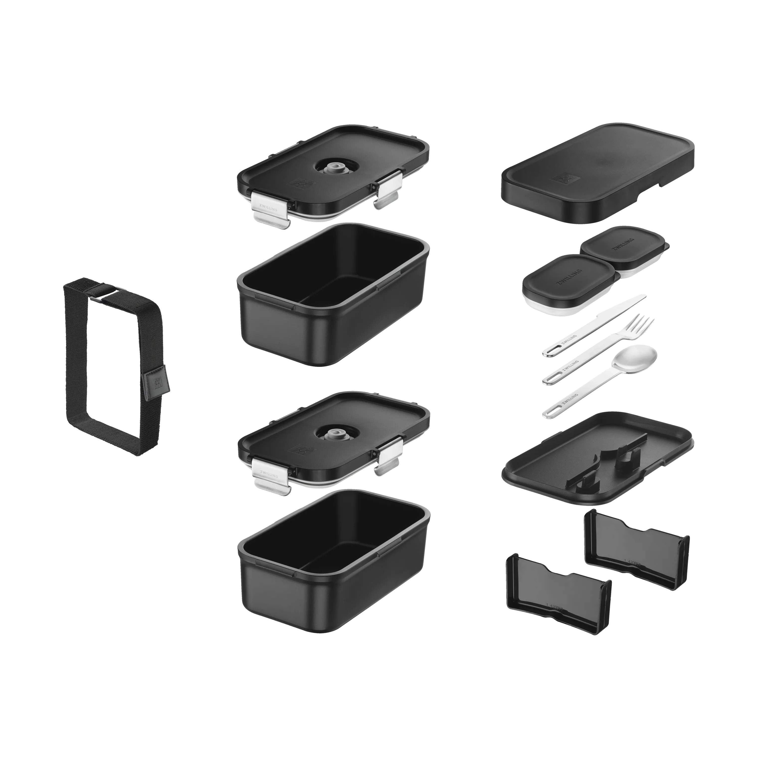 Zwilling Madkasser Fresh & Save Madkasse i Sort, 4