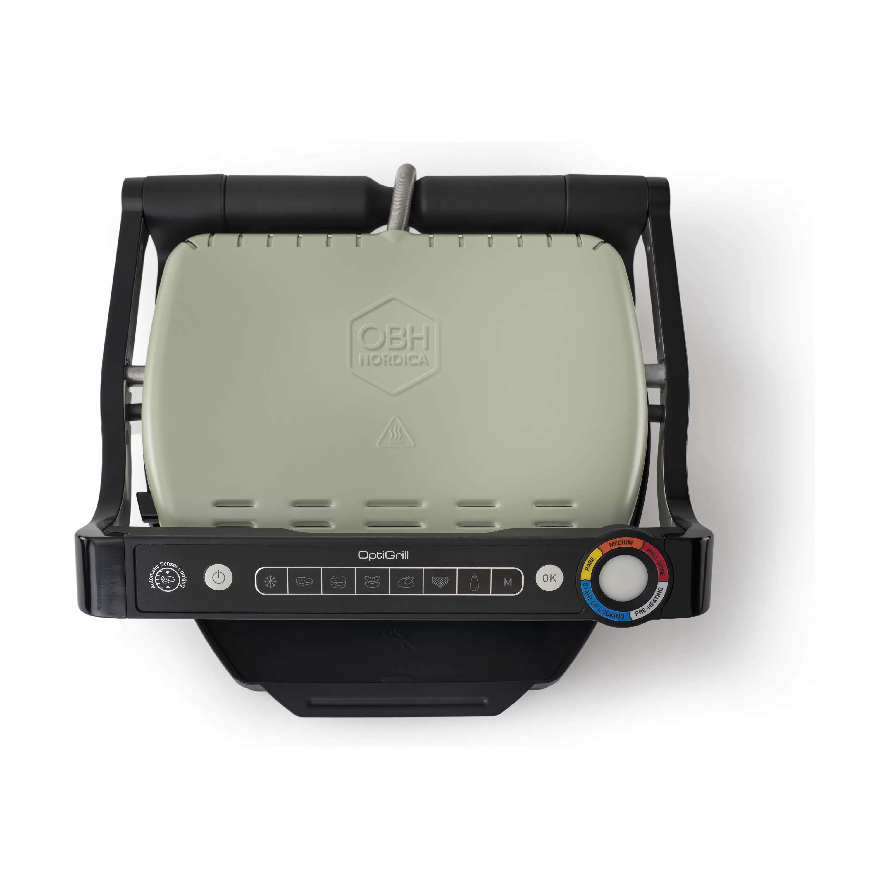 OBH Nordica Bordgrill OptiGrill Bordgrill i Sort/grøn, 7