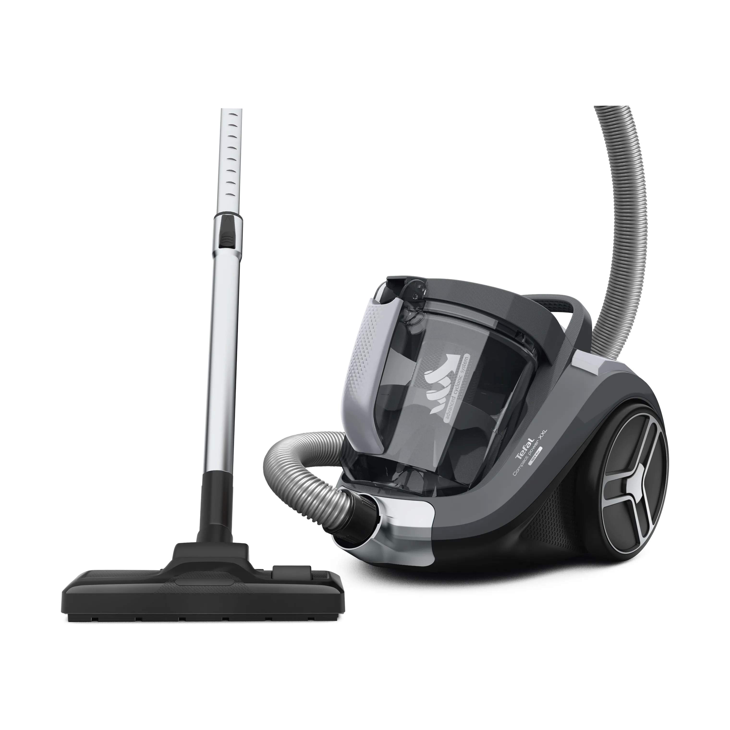 Tefal Støvsugere Compact Power XXL Cyclonic Støvsuger i Sort/sølv, 10