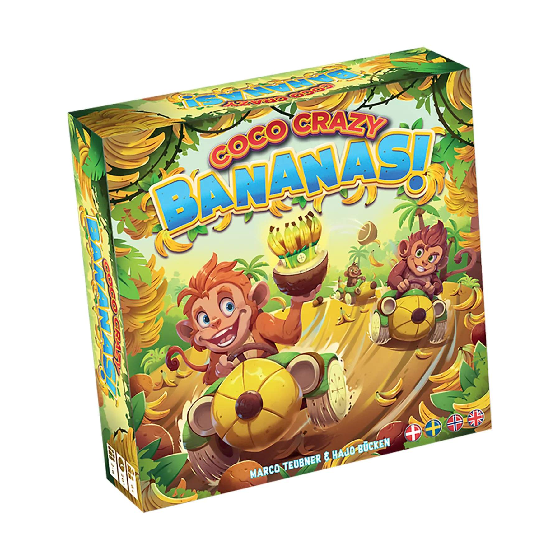 Spilbræt Spil Brætspil - Coco Crazy Bananas! i Multifarvet, 1